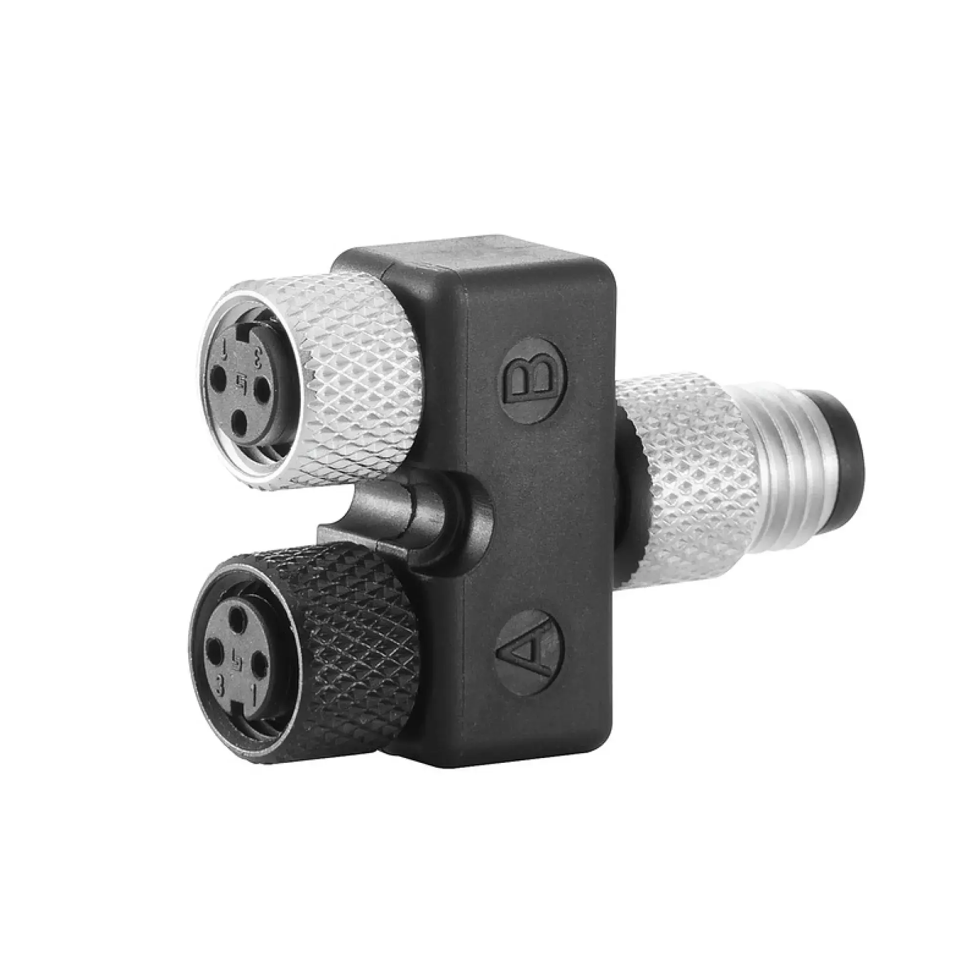 Weidmüller 1805660000 Sensor-actuator adaptor, Number of poles: 4, Coding: none, M8 / M8, 60 V (img_001)