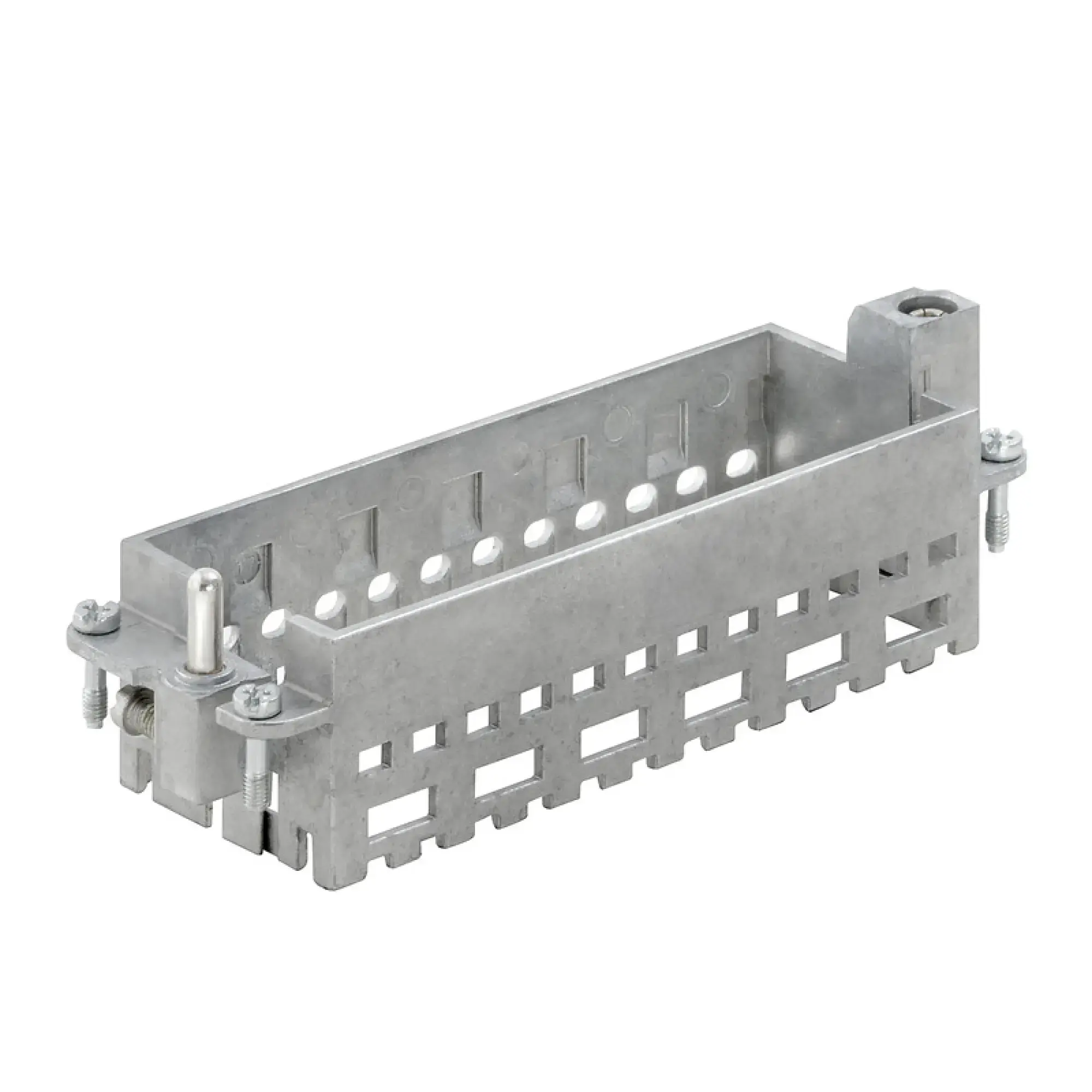 Weidmüller 1429050000 Frame for industrial connector, Series: ModuPlug, Size: 8, Number of slots: 6, Diecast zinc (img_001)