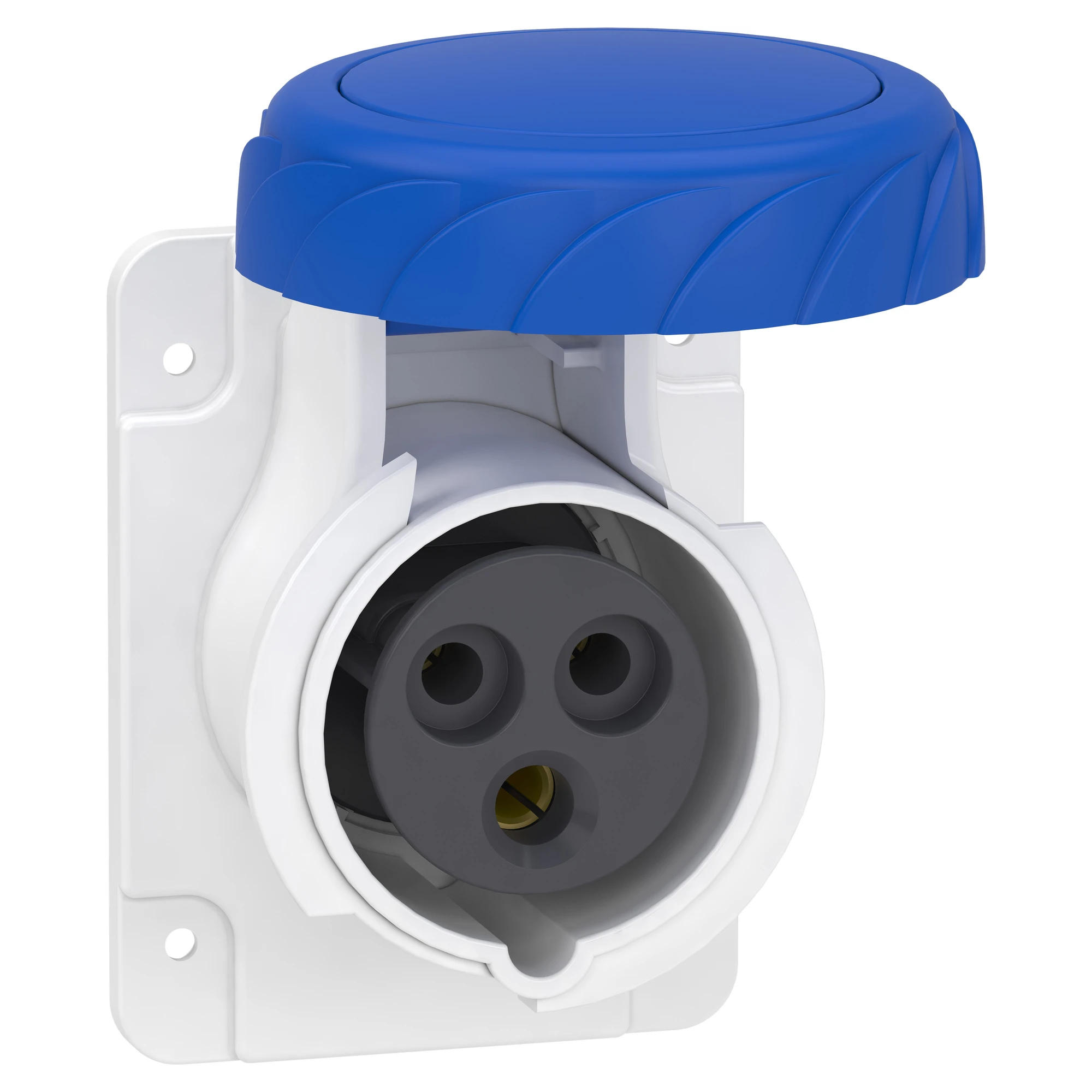 Schneider Electric PKF16G723 CEE surface-mounted socket, screw terminals, 16A, 2p+E, 200-250 V AC (img_001)
