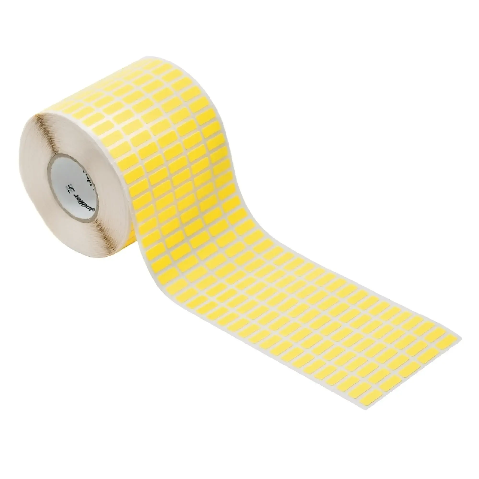 Weidmüller 1059790000 Device marking, Width: 15 mm, Cotton fabric, yellow, Operating temperature range: -29...80 °C (img_001)