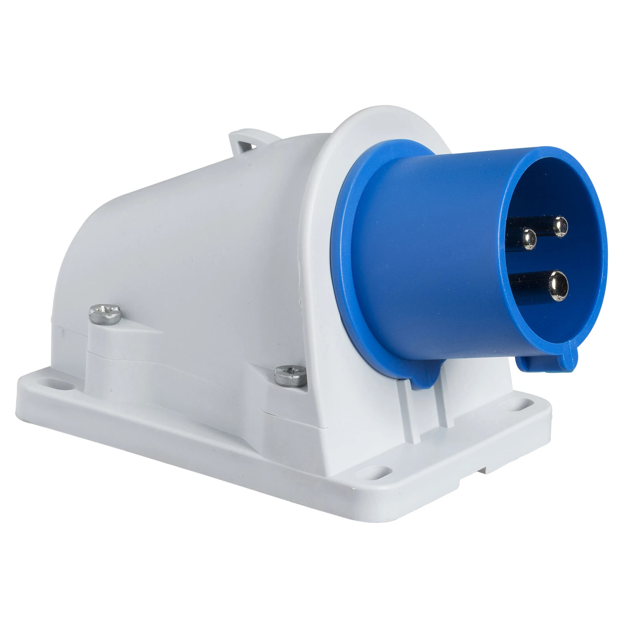 Schneider Electric PKE16W423 CEE Wall Device Plug Screw Terminals, 16A, 2p+E, 200-250 V AC (img_001)