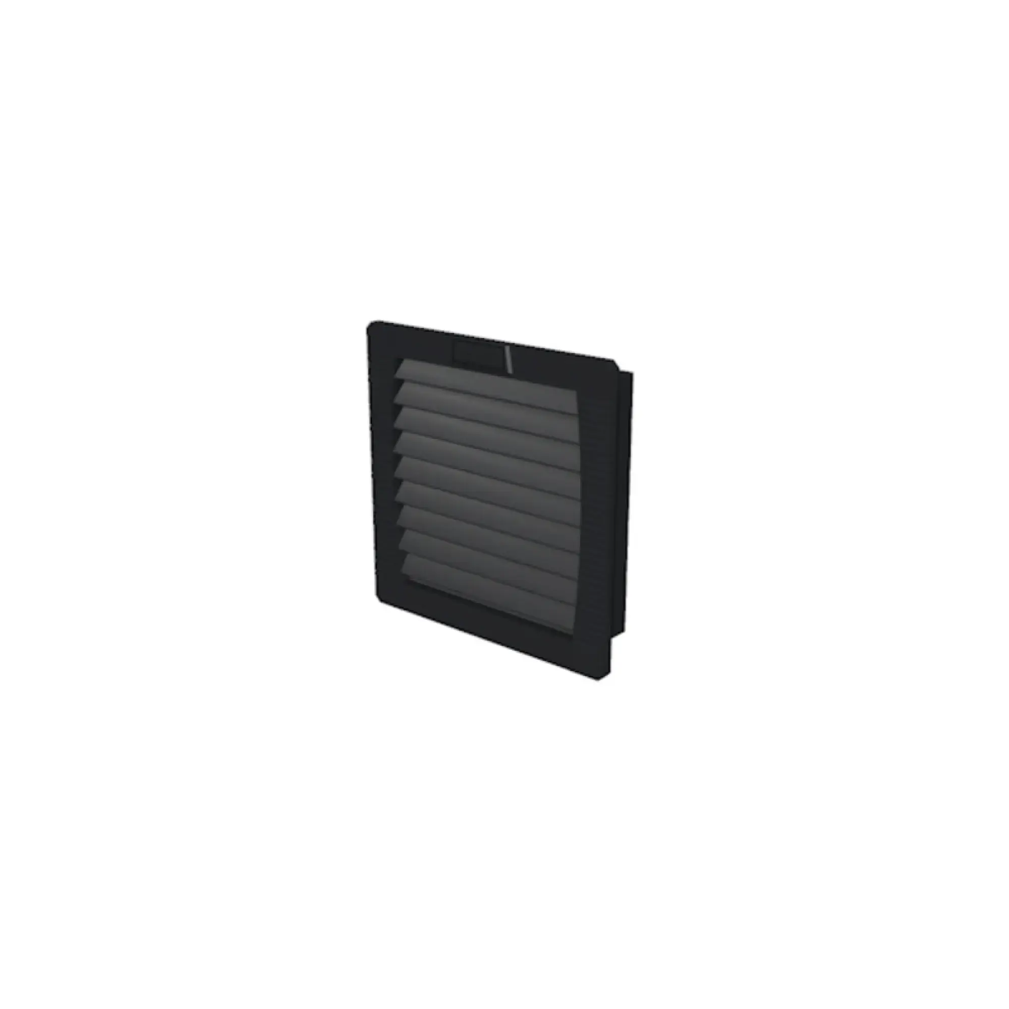 Weidmüller 2557580000 Exhaust filter (cabinet), IP54, black, EMC version: EN 61000-3-2,-3, EN 61000-6-2, 3 (img_001)