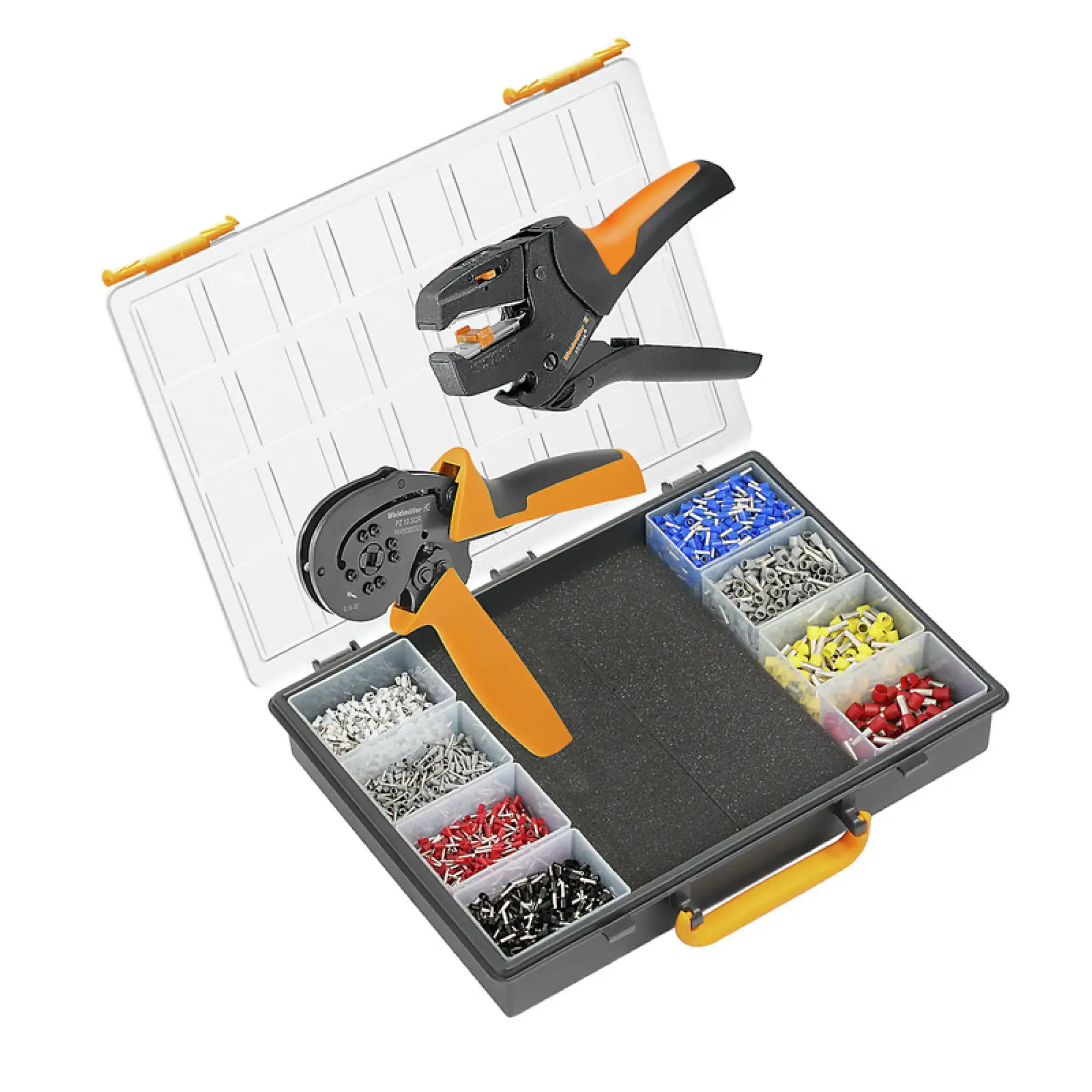 Weidmüller 1542290000 Assortment box (assembled), PZ 10 SQR, STRIPAX, Colour code: DIN, Number of AEH: 2900 (img_001)