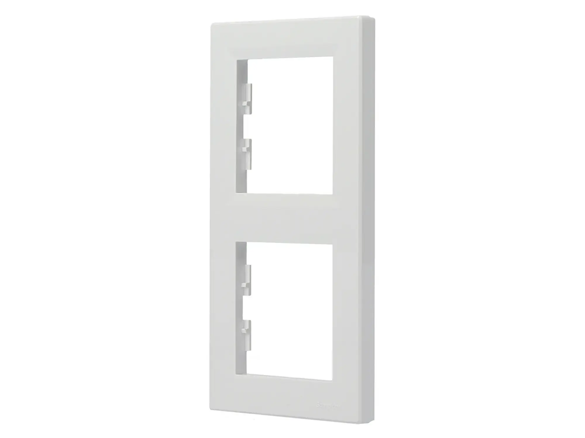 Schneider Electric EPH5810221D 2-Gang Frame Vertical, white, Asfora (img_004)