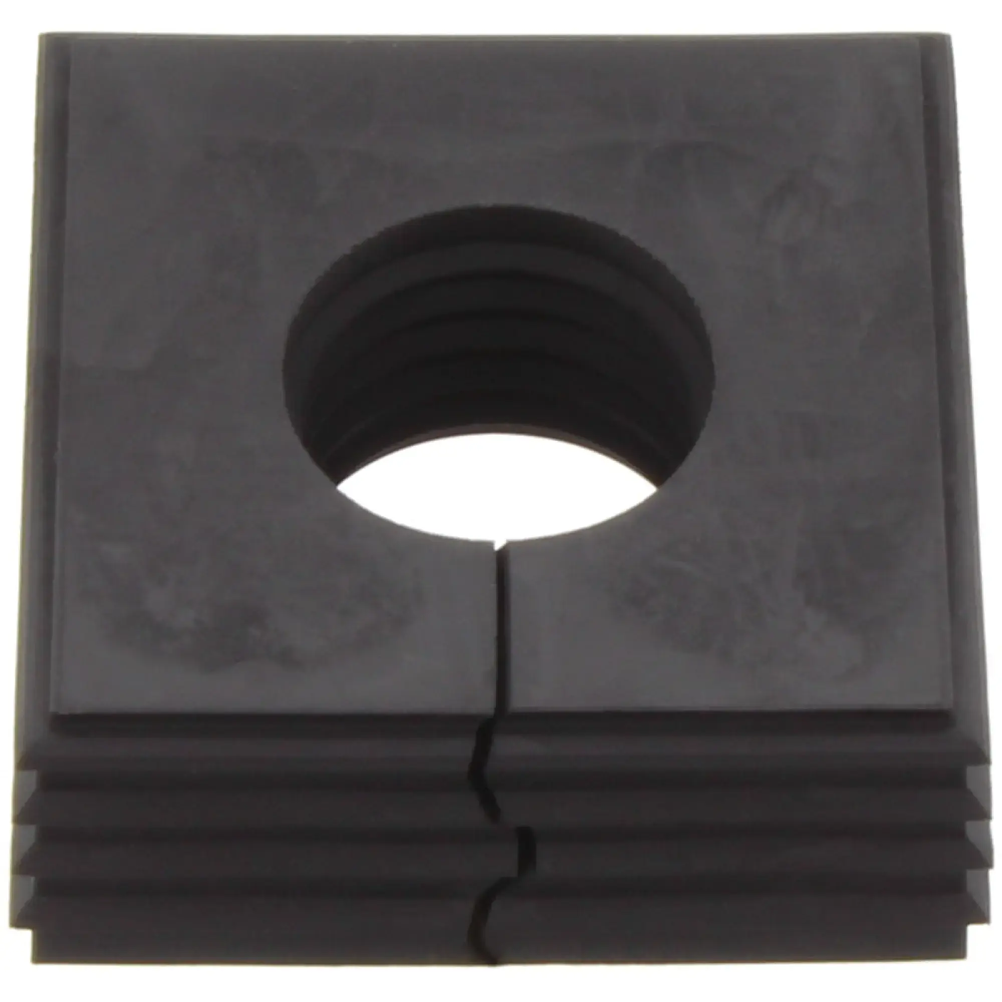 Weidmüller 2583810000 Slotted cable grommet (Cable entries system), 19 mm, 20 mm, -40 °C, 120 °C, TPE, Deep black (img_001)