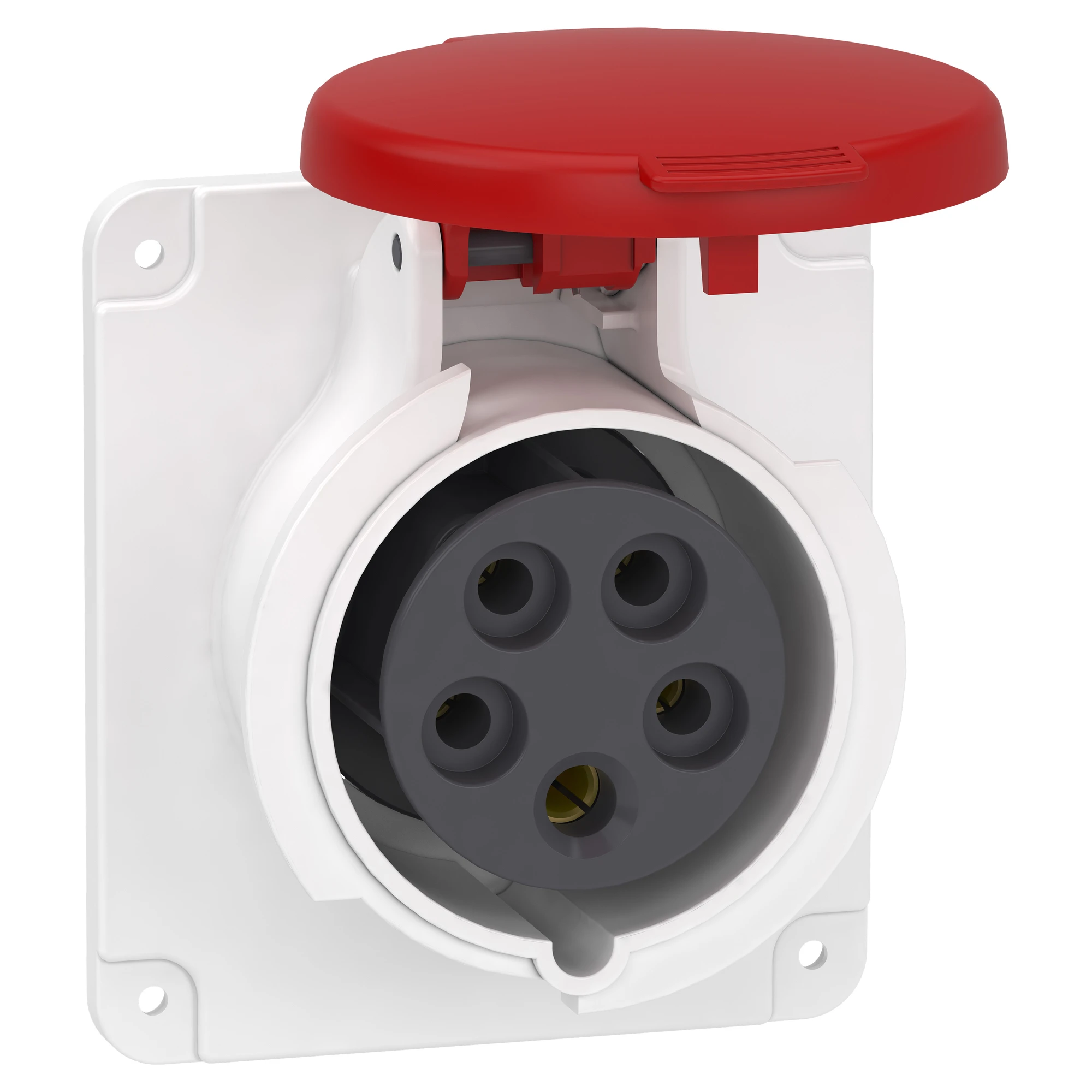 Schneider Electric PKF16G435 CEE mountable socket outlet, screw terminals, 16A, 3p+N+E, 380-415 V AC (img_001)