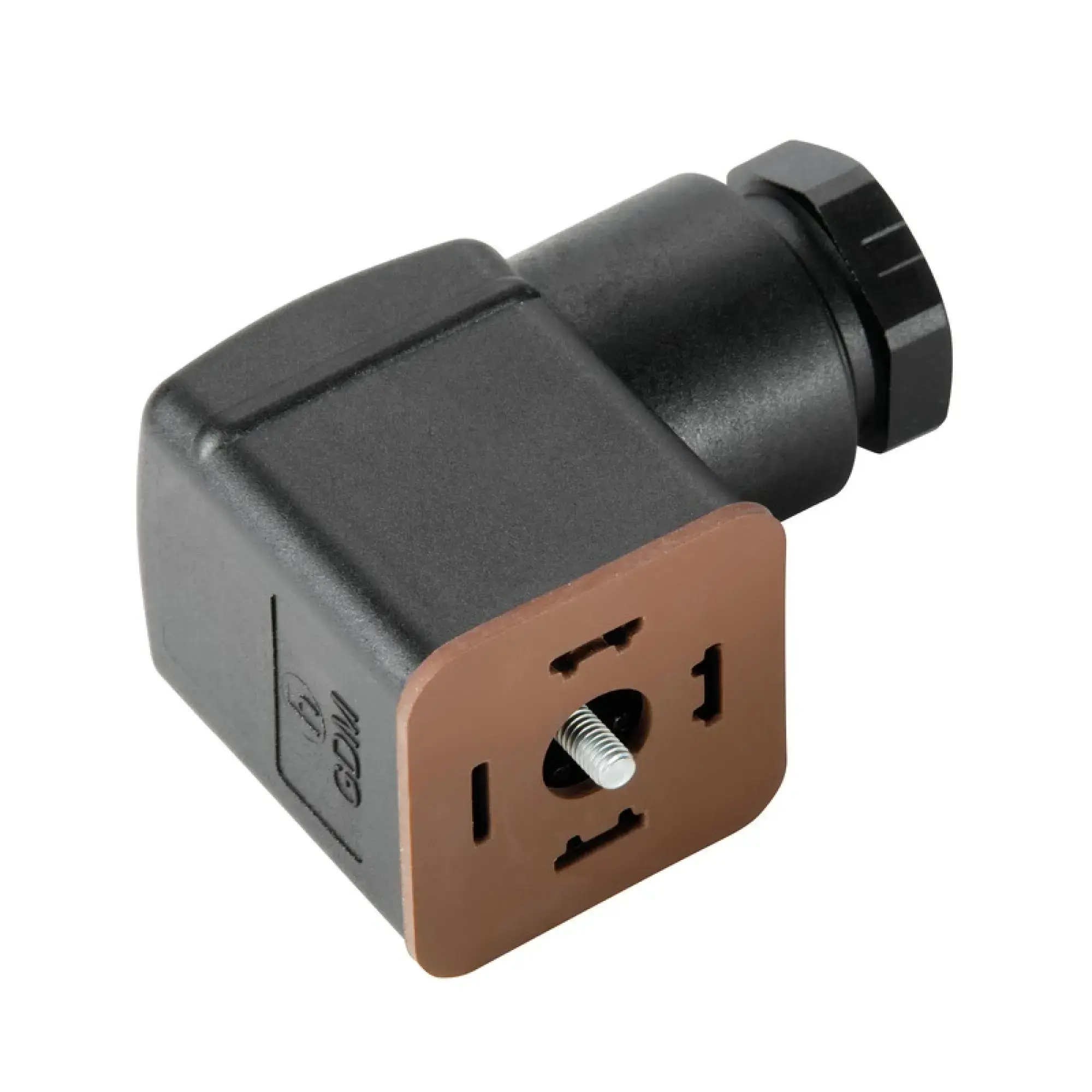 Weidmüller 1873160000 Valve plug-in connector (field assembled), Number of poles: 4, Design A (18 mm), Without circuitry, 230 V, 0.34...1.5 mm² (img_001)