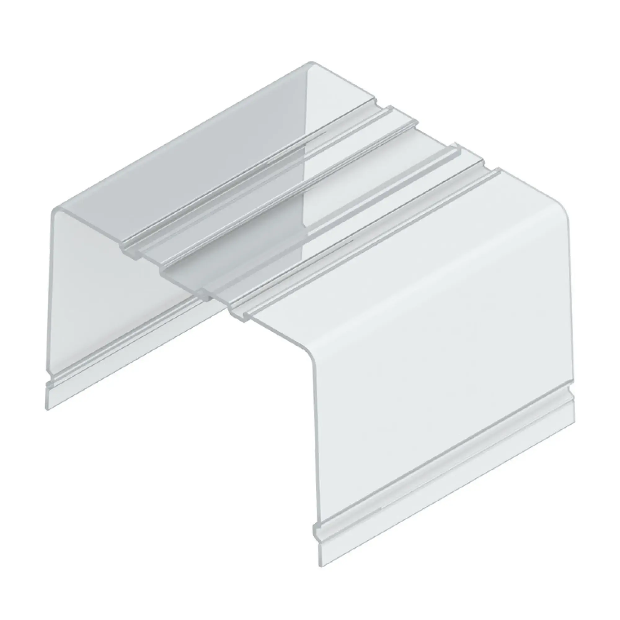 Weidmüller 4169330000 Cover profile (Profile housing), Width: 2000 , IP20 in installed state, PVC, Transparent (img_001)