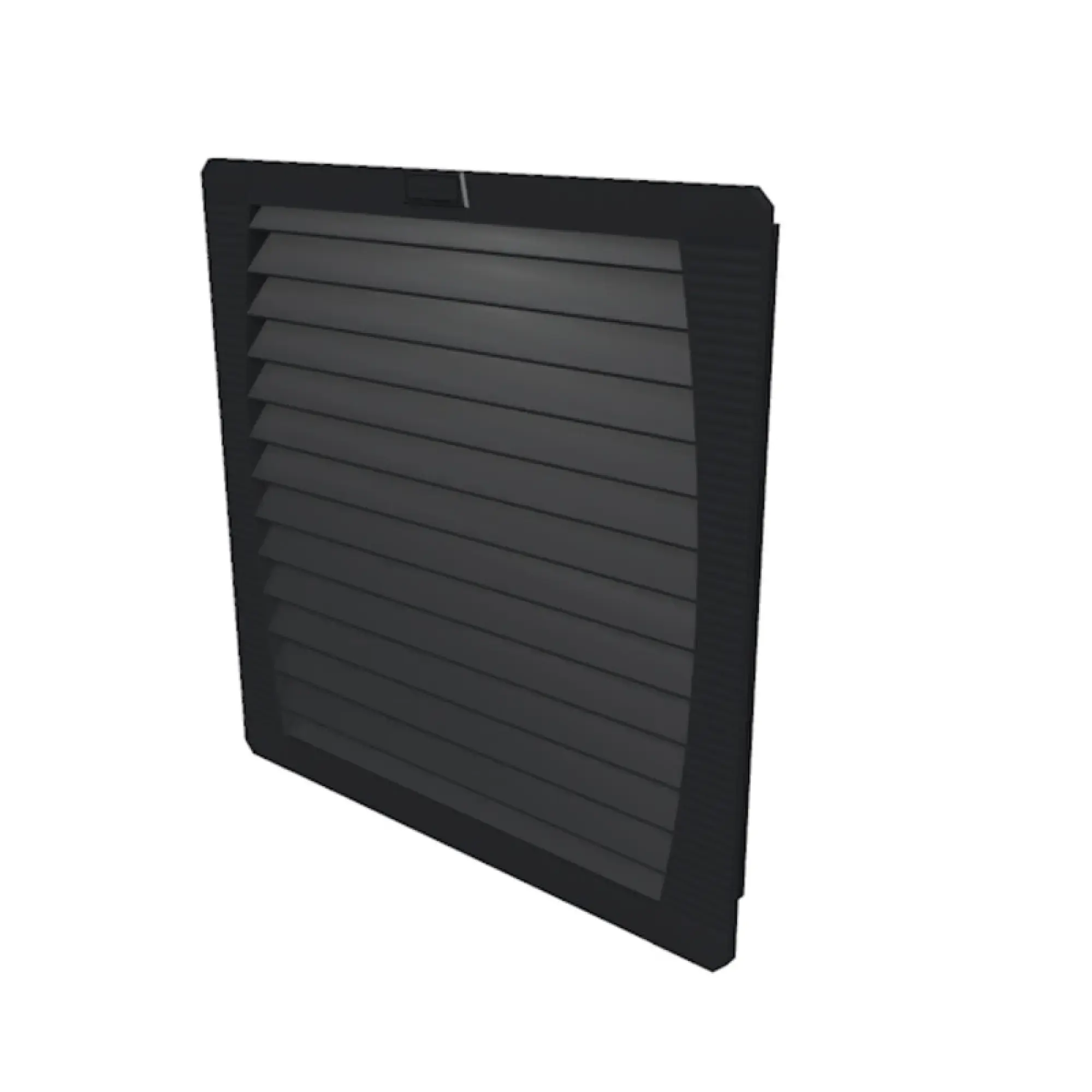 Weidmüller 2557700000 Exhaust filter (cabinet), IP54, black, EMC version: EN 61000-3-2,-3, EN 61000-6-2, 3 (img_001)