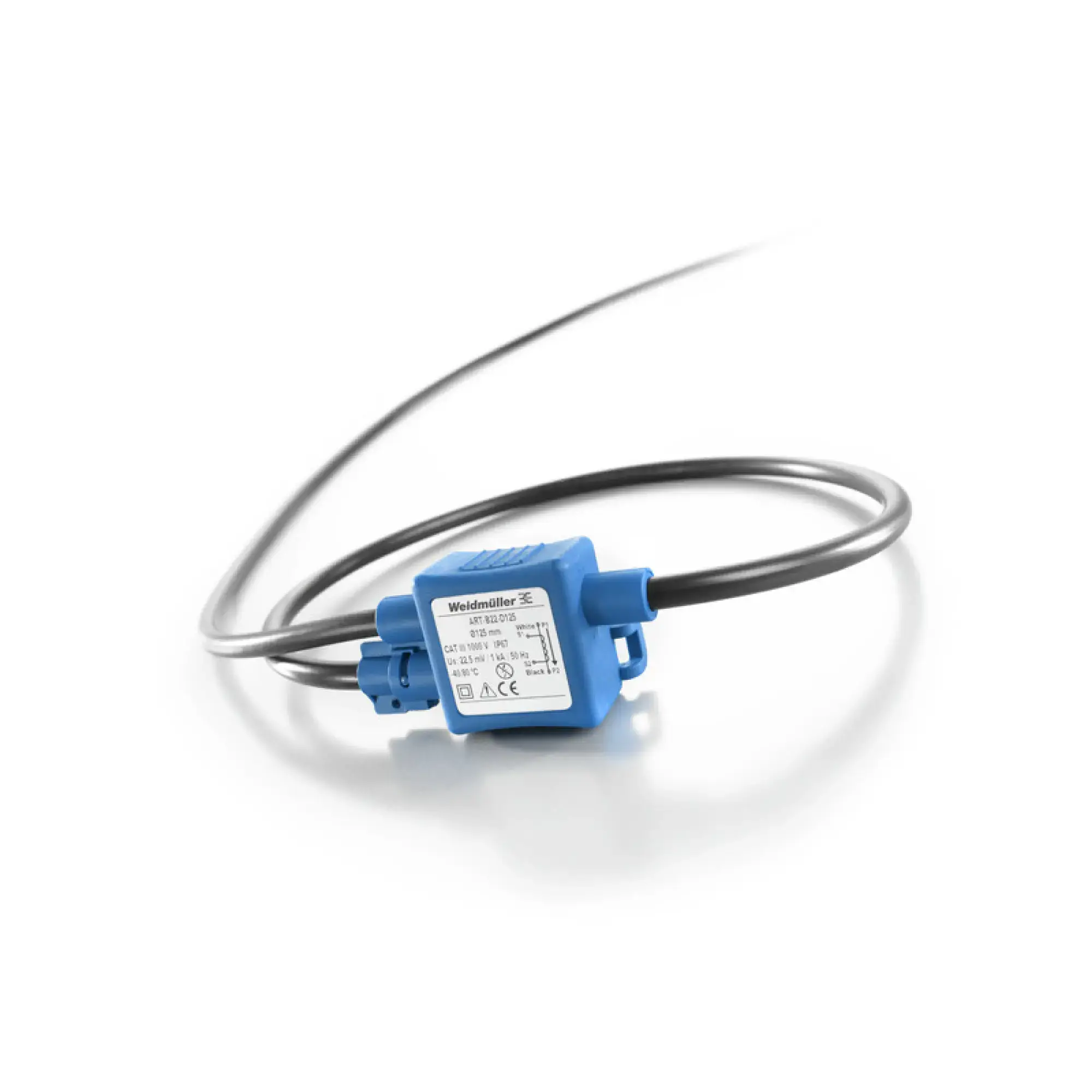 Weidmüller 2831110000 Current-measuring transducer, Input : 100…5000 A, Output : Pulse, mV signal (img_001)