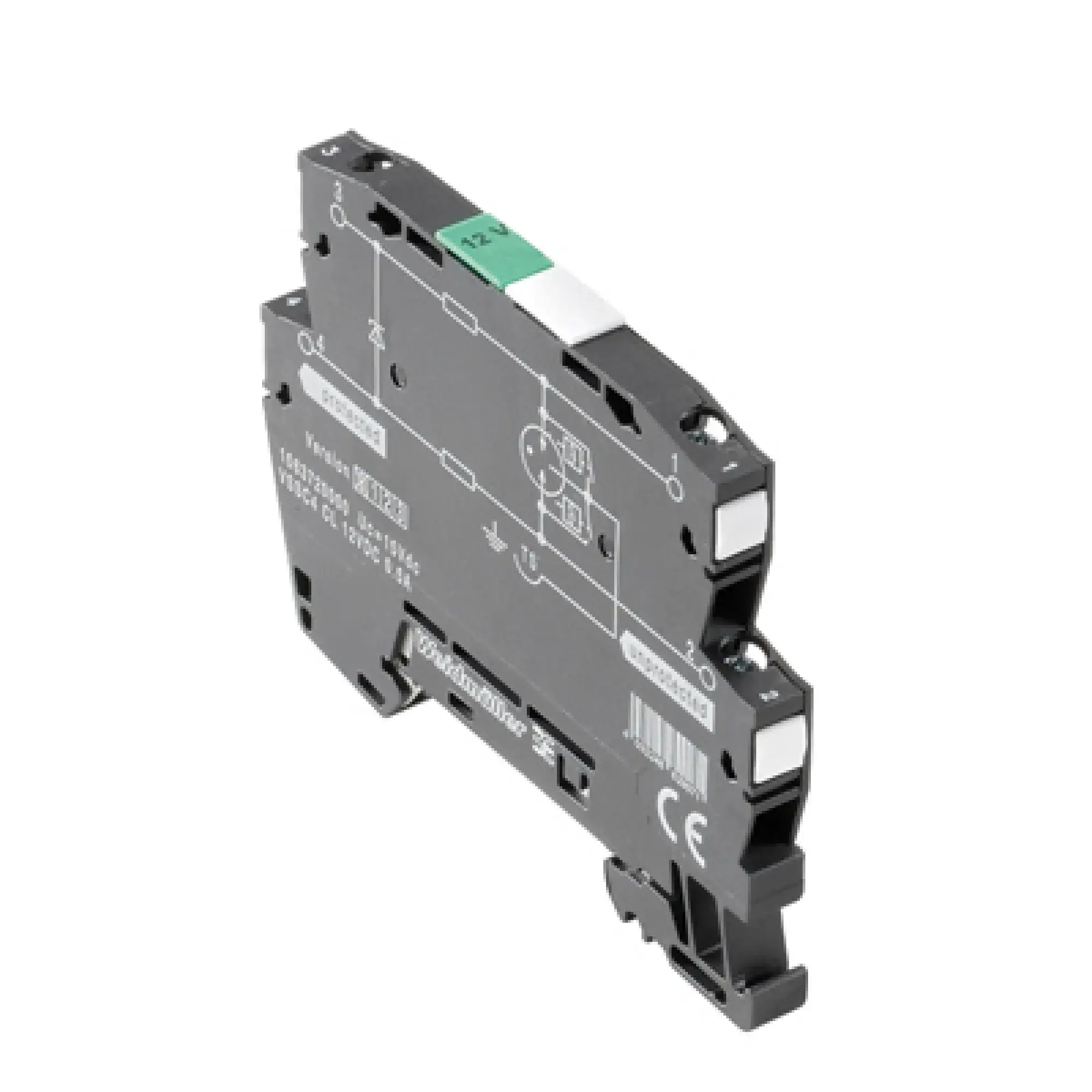 Weidmüller 1063720000 Surge voltage arrester (data networks/MCR-technology), Surge protection for measurement and control, analogue, Number of signals: 1, DC, 12 V, 500 mA, (img_001)