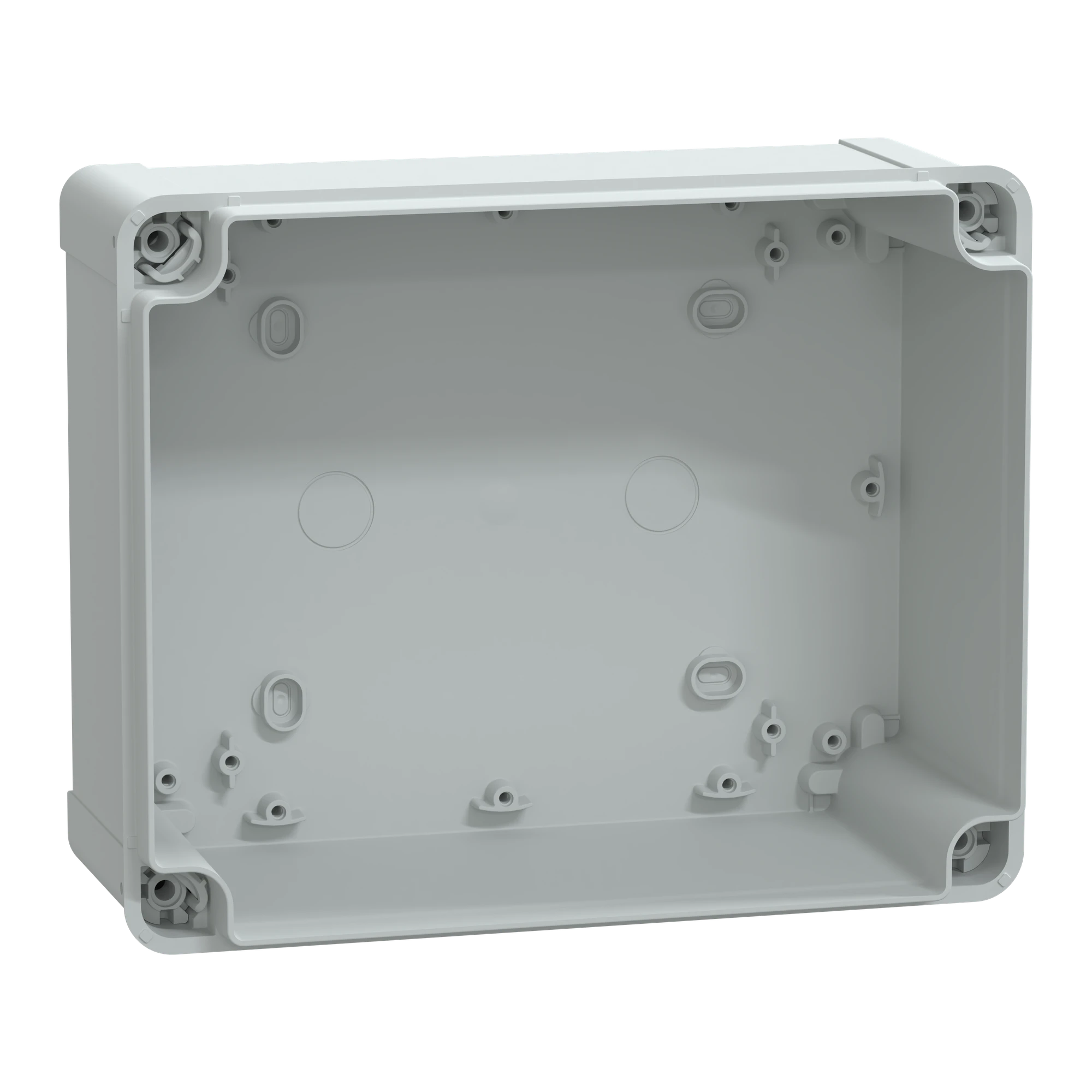 Schneider Electric NSYTBS241910H Enclosure ABS IP66 IK07 RAL7035 Inside.H225W175D100Outside.H241W194D105 translucent Cover.H20 (img_002)