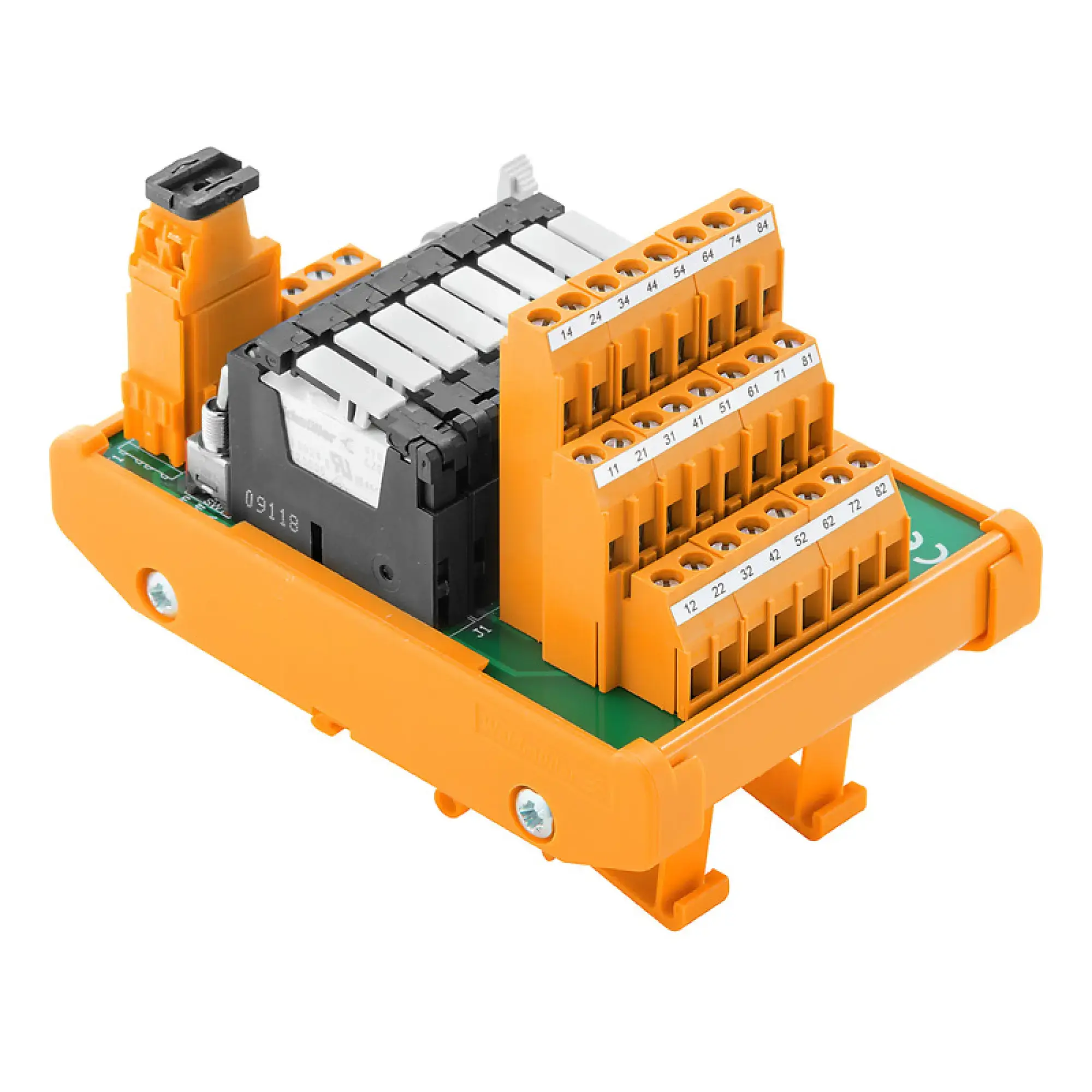 Weidmüller 1128980000 Interface module with relais, RSS, LM3NZF 5.08mm, Tension-clamp connection, Plug-in connector in acc. with IEC60603-13 / DIN41651, 20-pole plug, 24 V (img_001)