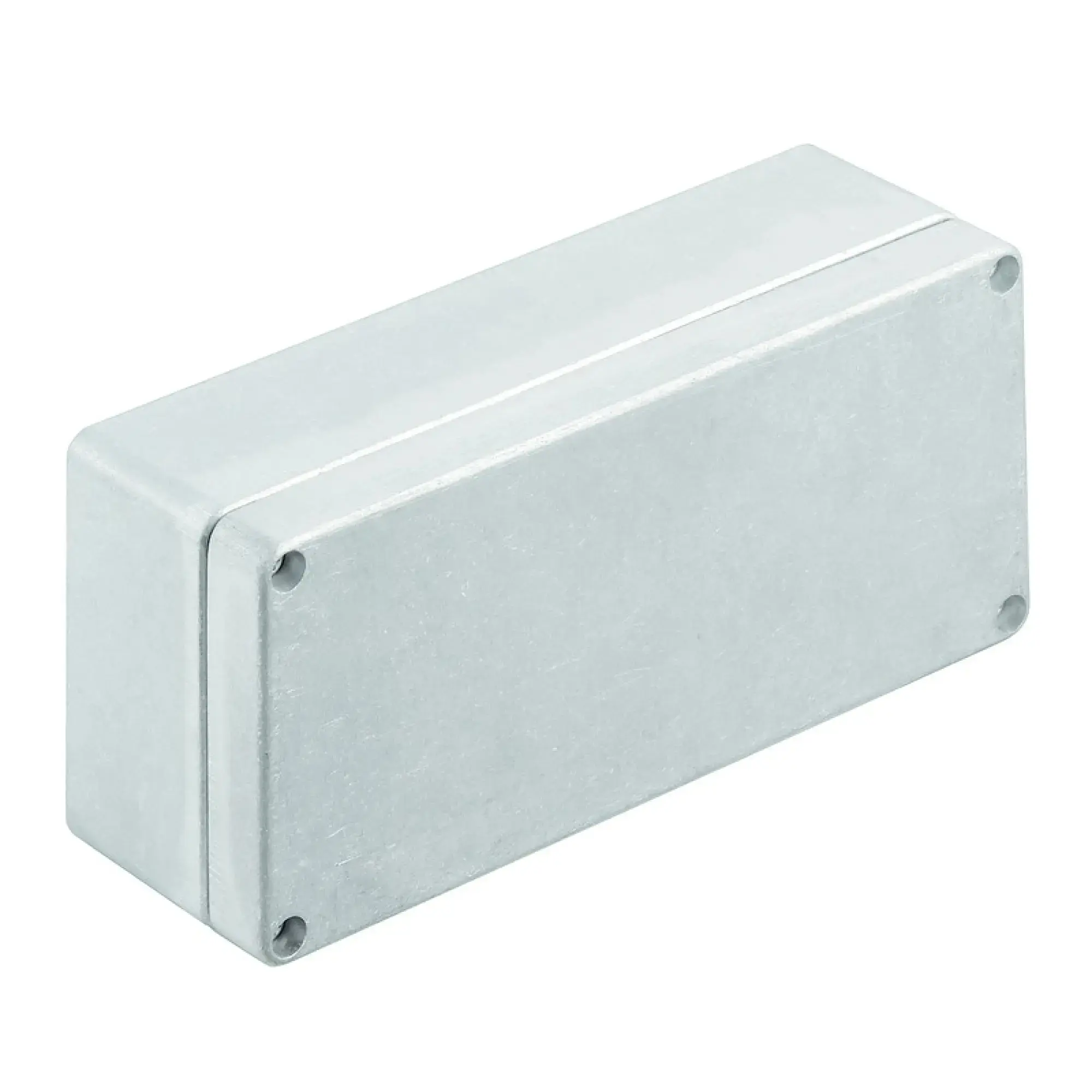 Weidmüller 0573500000 Metal housing, Width: 175 mm, Height: 80 mm, Depth: 57 mm, untreated, Flange plate: No, M4 torx stainless steel screws with slot (img_001)