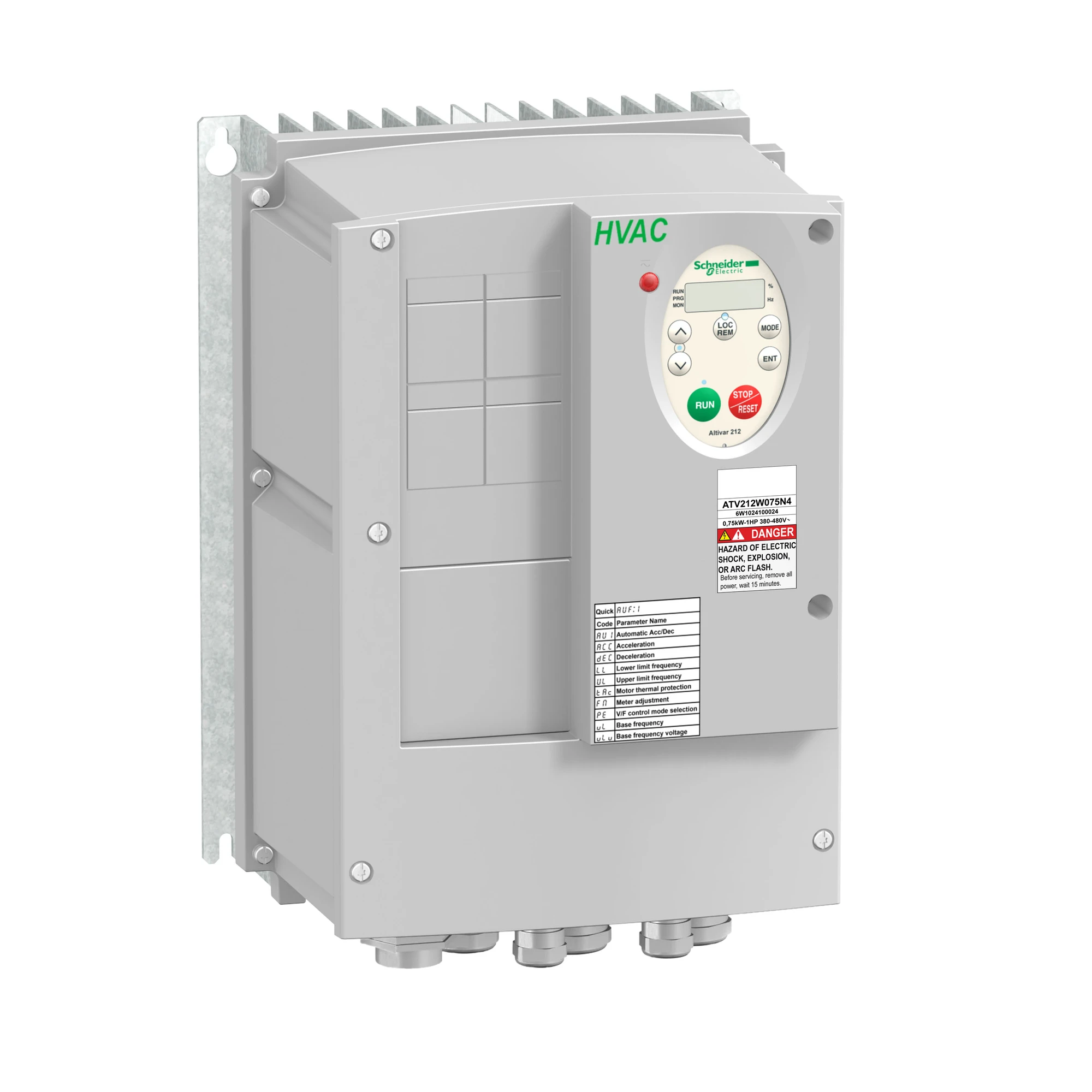 Schneider Electric ATV212WU22N4 Frequency Inverter ATV212, 2.2kW, 480V, 3-ph., EMC Class C2, IP55 (img_001)