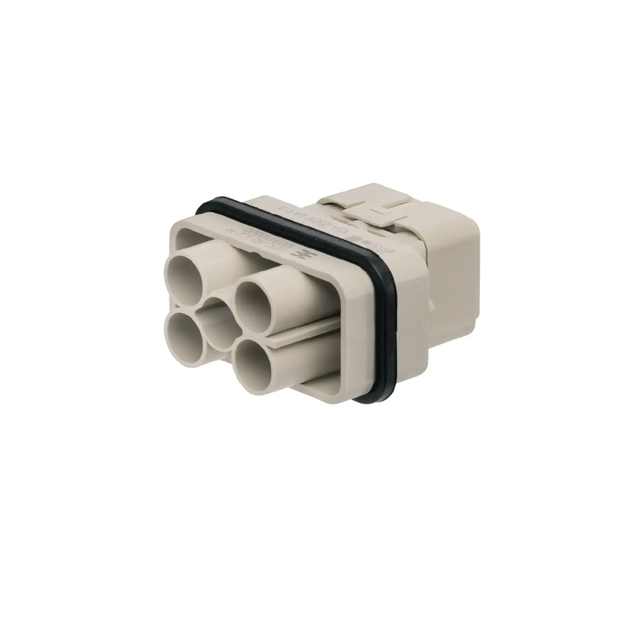 Weidmüller 1003170000 Contact insert (industry plug-in connectors), Male, 690 V, 40 A, Number of poles: 6, Crimp connection, Size: HQ (img_001)
