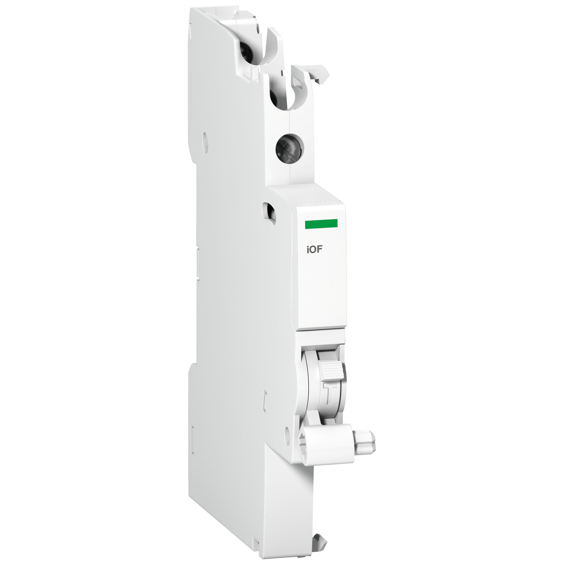 Schneider Electric Auxiliary contact iOF for iC60, 1 changeover, connection terminals on top