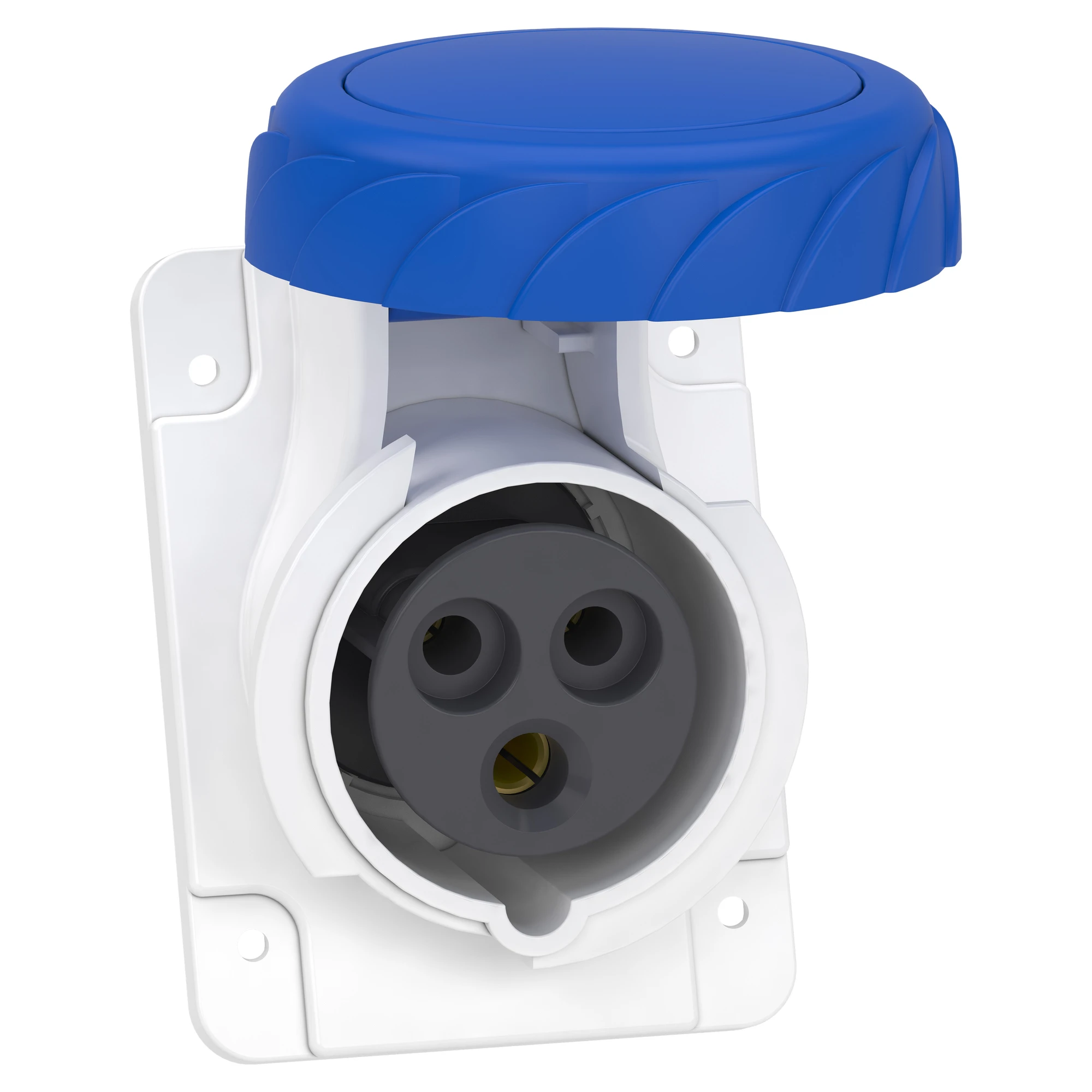 Schneider Electric PKF16F723 CEE surface-mounted socket, screw terminals, 16A, 2p+E, 200-250 V AC (img_001)