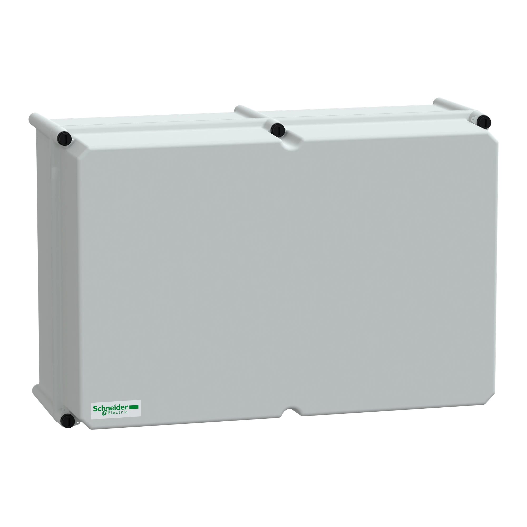 Schneider Electric NSYPLSC3654AG Polyester Enclosure PLS Wall Mount 360x540x230mm IP66, Opaque PC Cover (img_001)