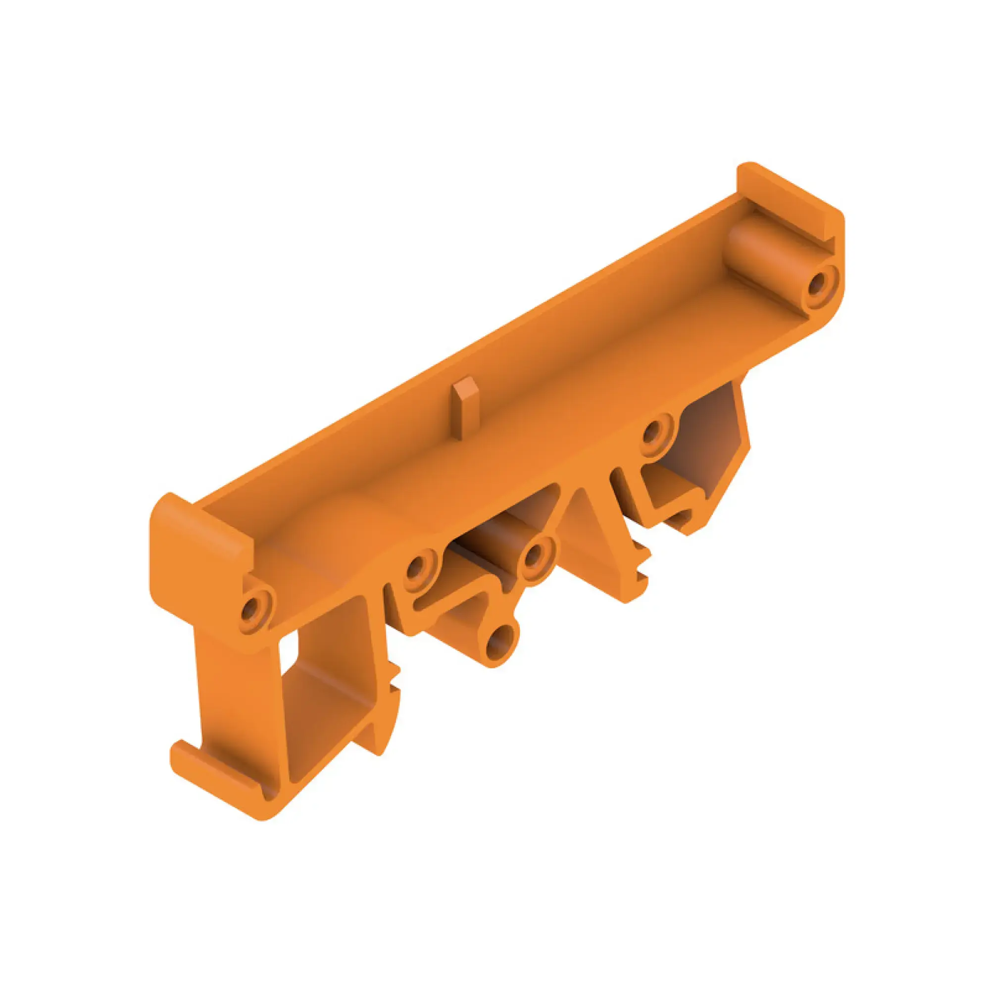 Weidmüller 0119660000 Side element (Modular profile housing), Width: 10 , IP00, PA 66, orange (img_001)