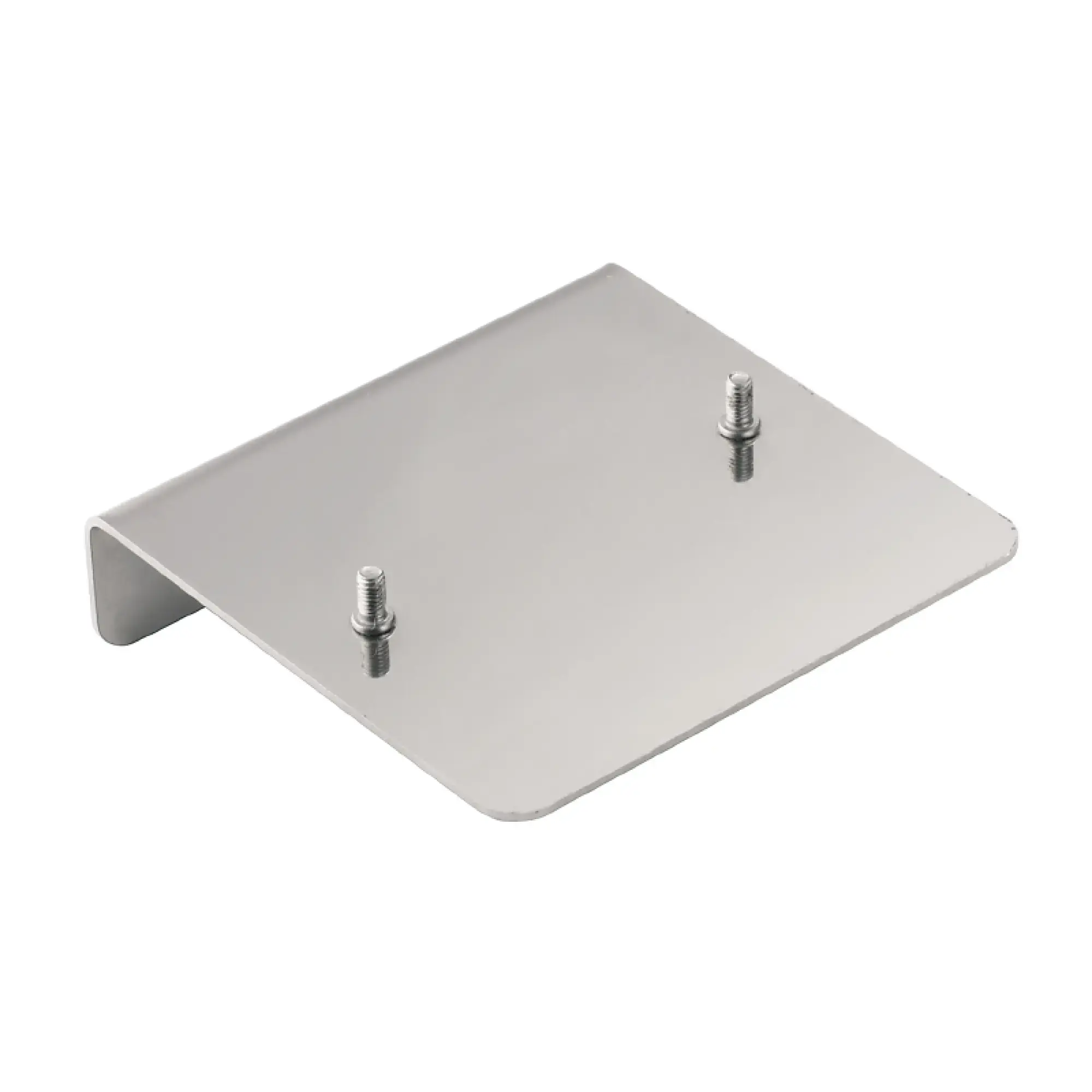 Weidmüller 1279320000 Rating plate holder, Klippon TB (Terminal Box), Riveted, 70 x 70 x 20 mm, Stainless steel 1.4301, Mirror polished, silver (img_001)