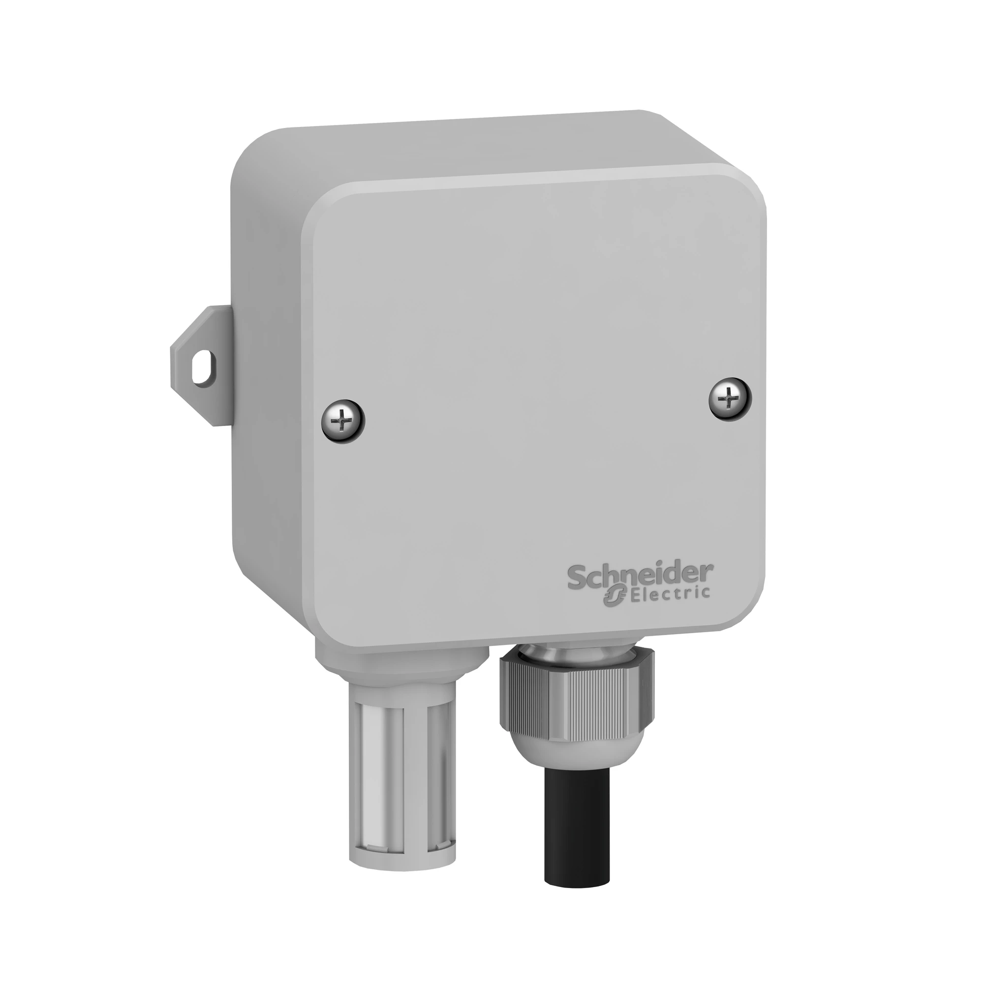 Schneider Electric TM1SHTCC4 Temperature and Humidity Sensor, Modicon M171/M172, -40 to +60 °C, 0 to 100% RH, 2x 4 to 20 mA, IP65, 24 VAC/DC, Wall Mounting (img_001)