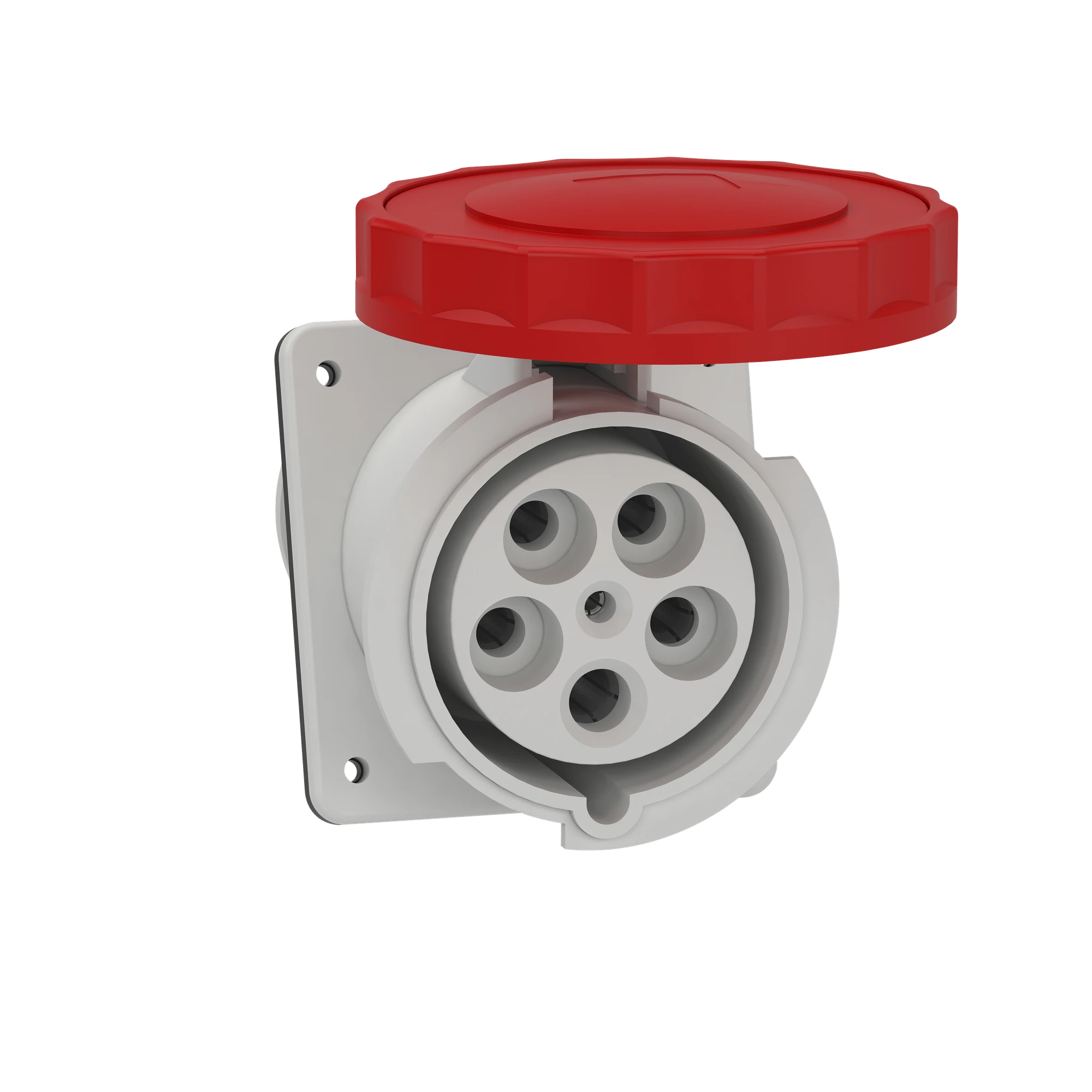 Schneider Electric 81295 Mounting socket, 125A, 3p+N+E, 380-415 V AC, IP67 (img_001)