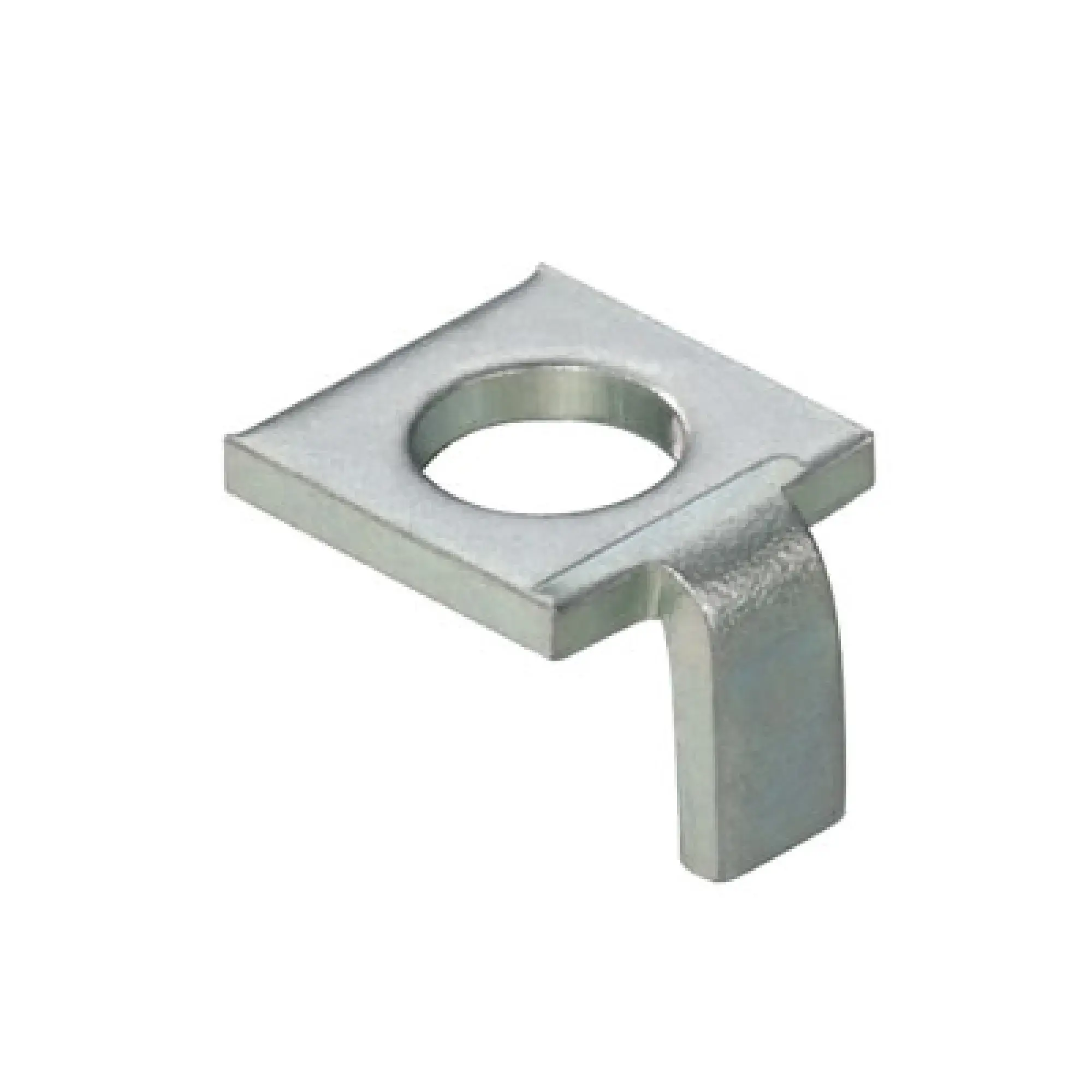 Weidmüller 0280100000 Fastening element (Terminal), silver, Height: 12.5 mm, Width: 10 mm, Steel, 180 °C (img_001)