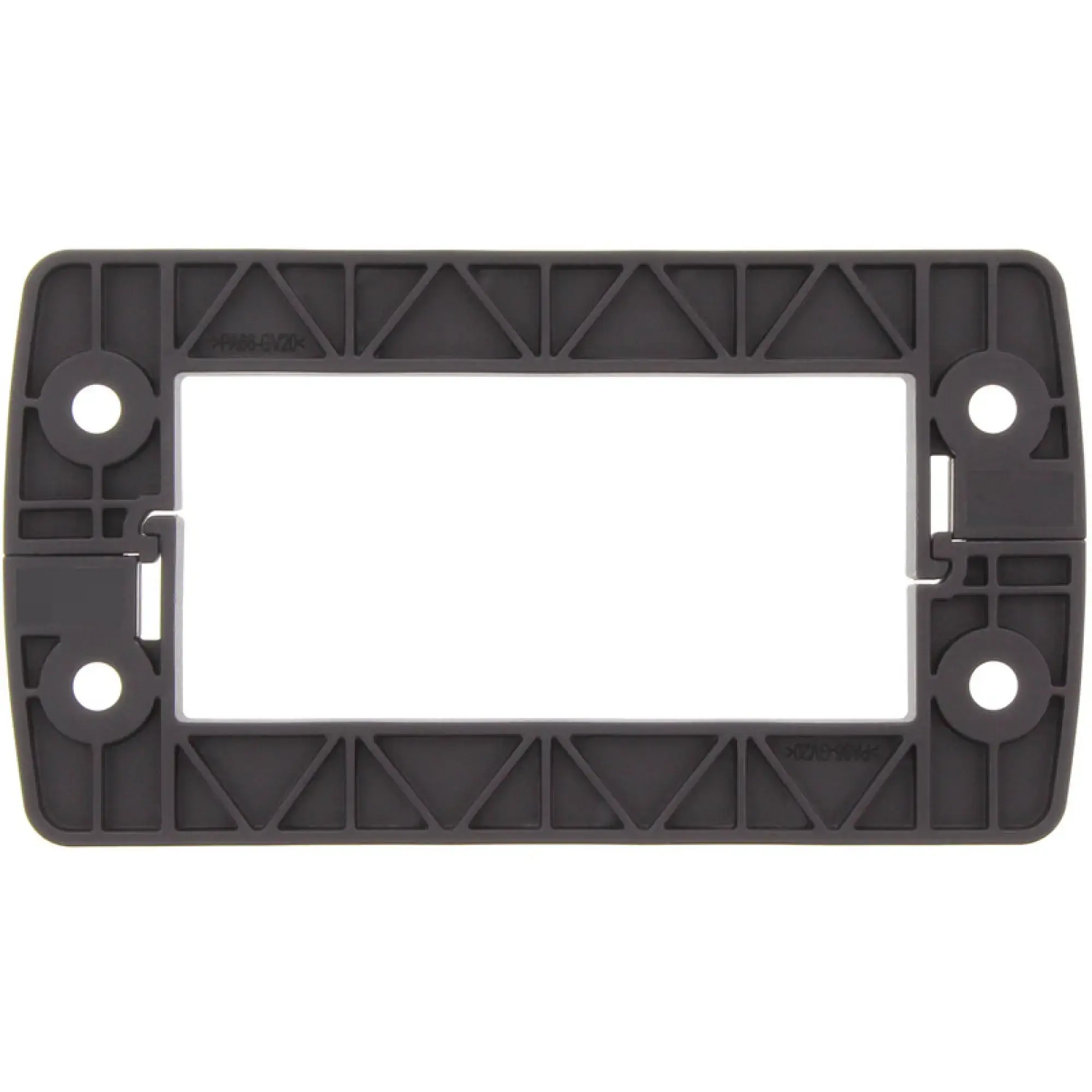 Weidmüller 2584220000 Sealing frame (Cable entries system), Cabtite (cable entry system), Polyamide, glass fibre-reinforced, Deep black, 125 x 68.8 x 11.3 mm, -40 °C…120 °C (img_001)
