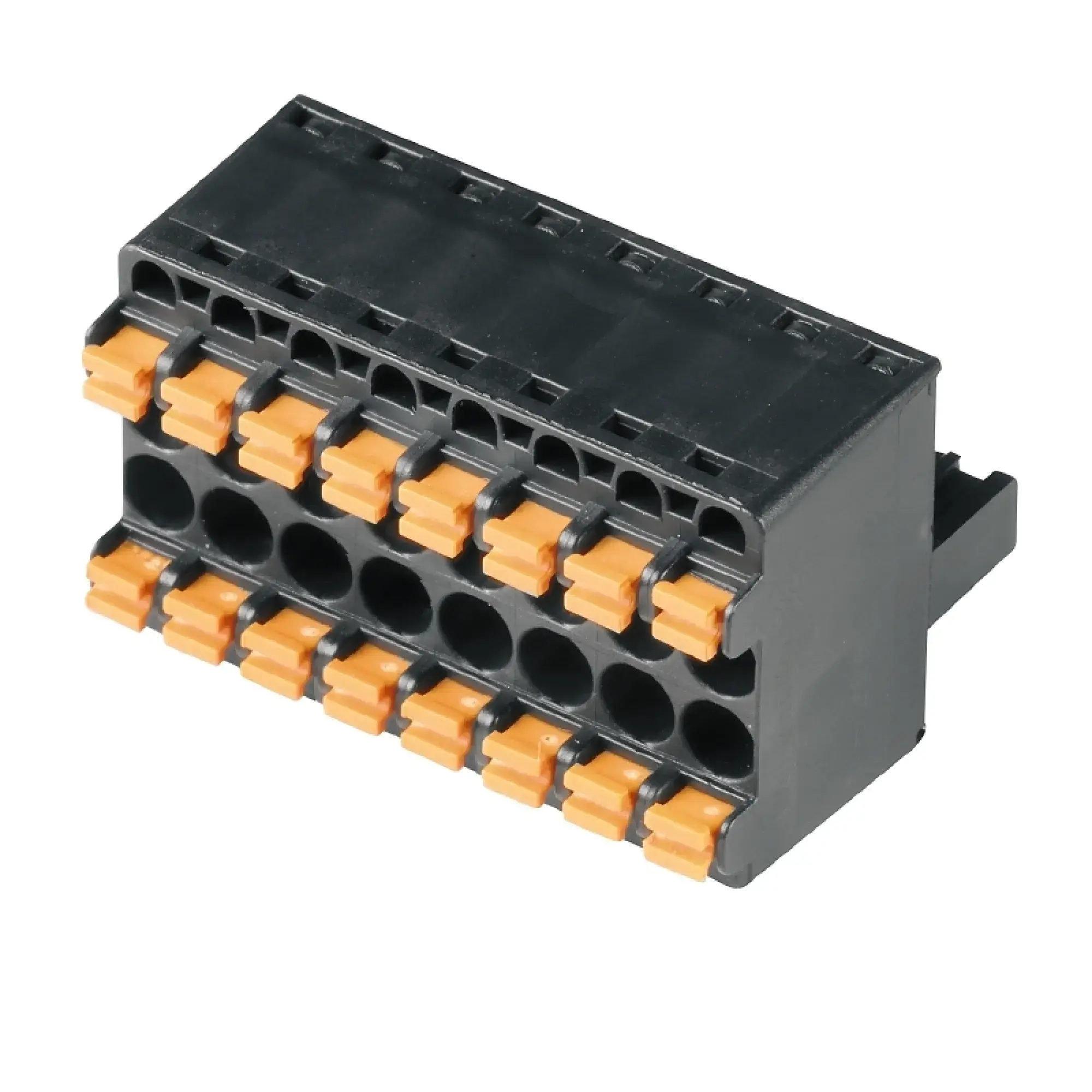 Weidmüller 1000920000 PCB connector (wire connection), 320 V, 20.8 A, Pitch in mm: 5.08, 3.31 mm², Number of poles: 8, PUSH IN with actuator, Box (img_001)