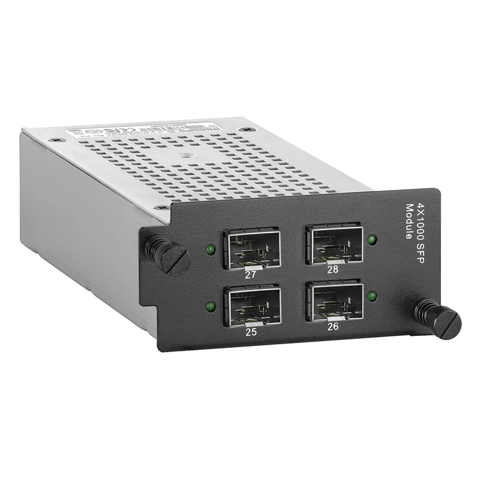 Weidmüller 2779220000 Media interface module, 10-Gigabit Ethernet, 4x 10GBaseSFP+ slot (img_001)