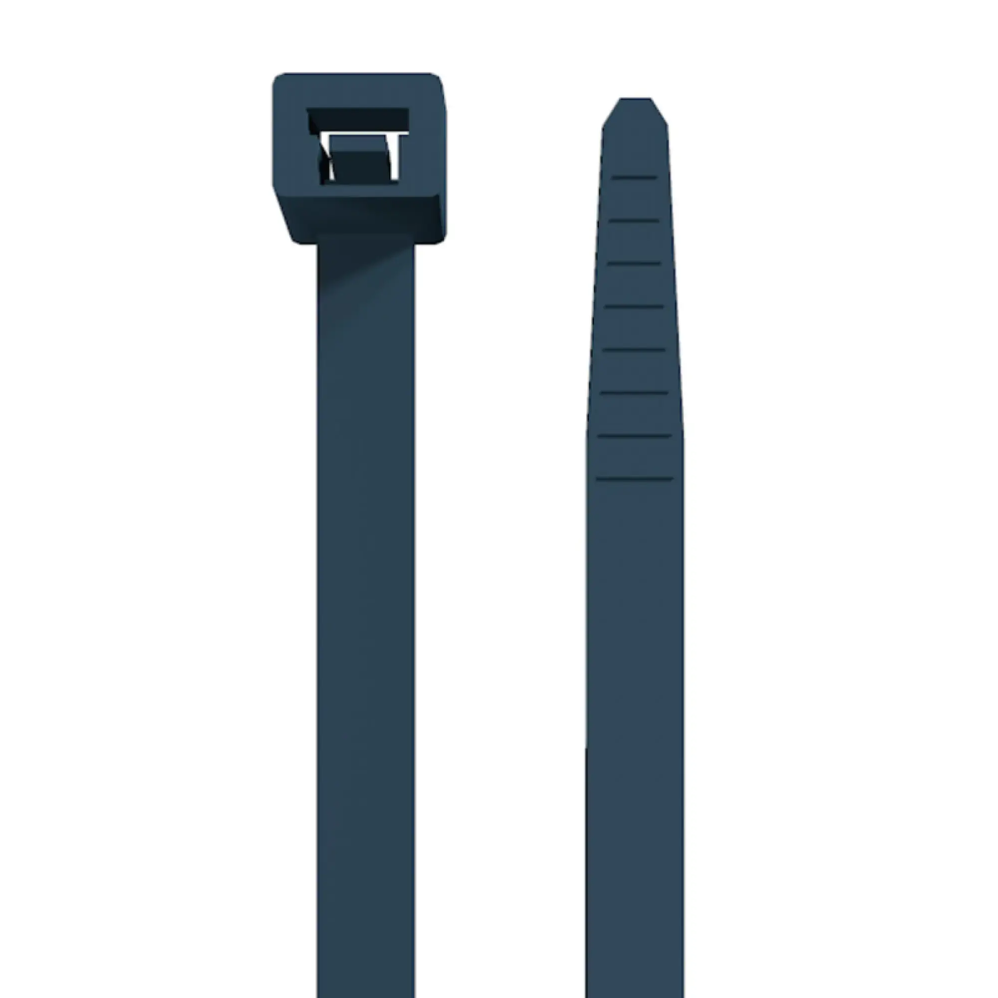 Weidmüller 2602750000 Cable tie, Width: 2.5 mm, 80 N, blue, UL 94 flammability rating: HB, Operating temperature range: -25...85 °C (img_001)