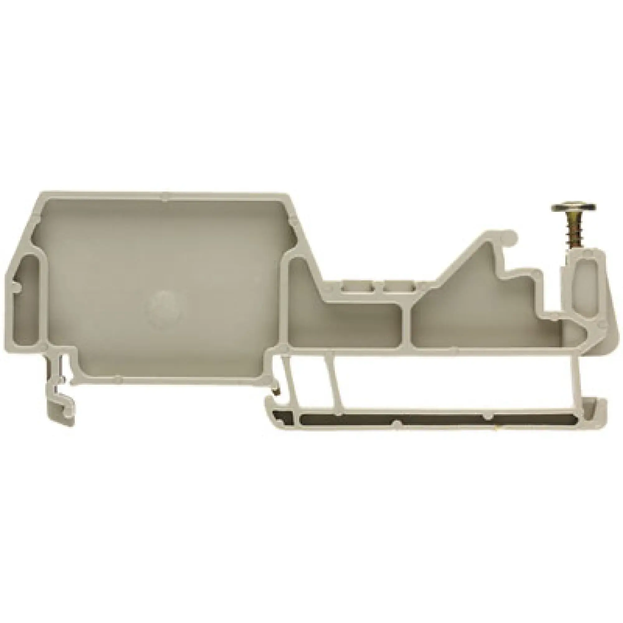 Weidmüller 1080100000 Busbar support, dark beige, 120 °C, Width: 8 mm, V-0, Wemid, Snap-on (img_001)