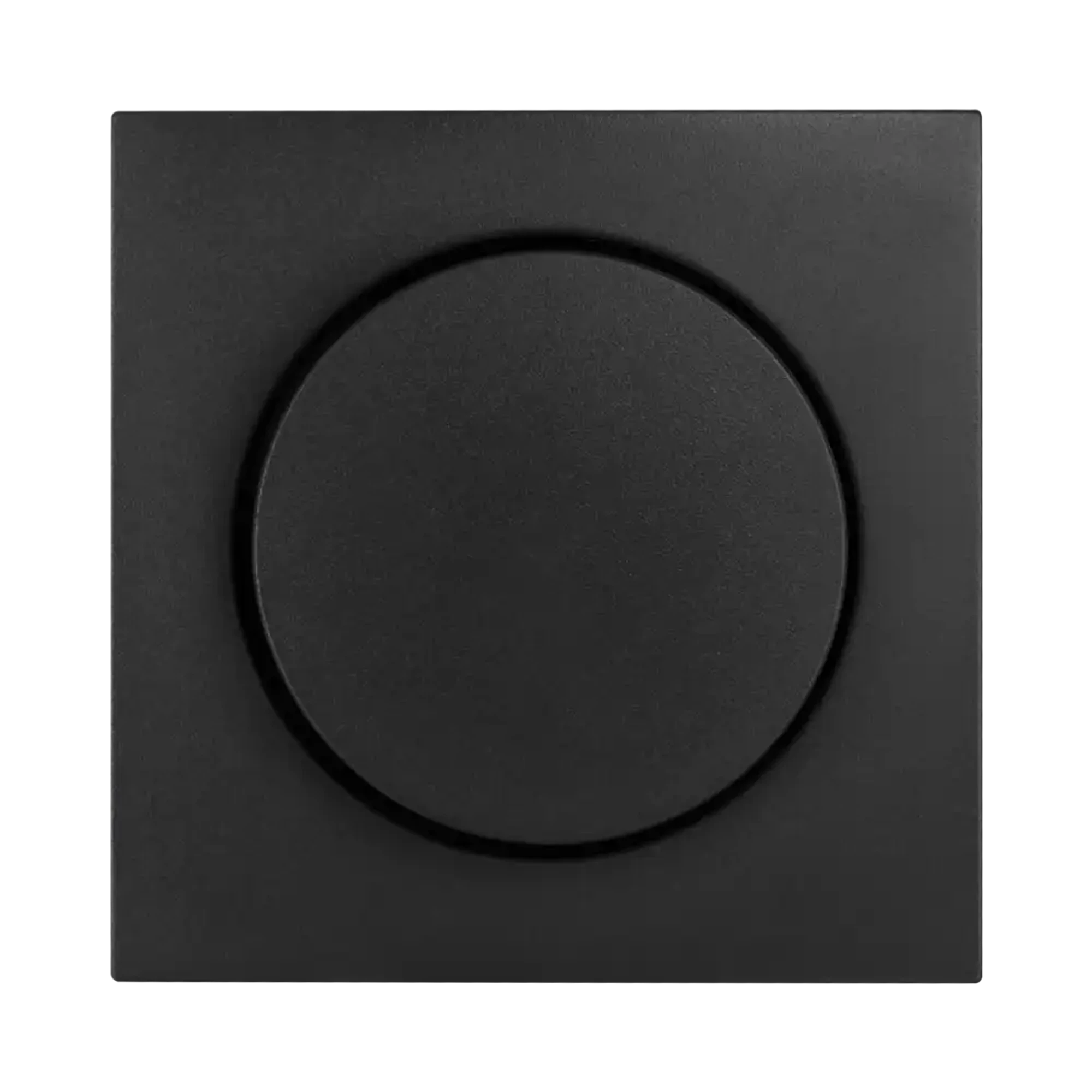 ION INDUSTRIES 20.302.316 Central plate Dimmer button Single E1 Matt Black (img_001)