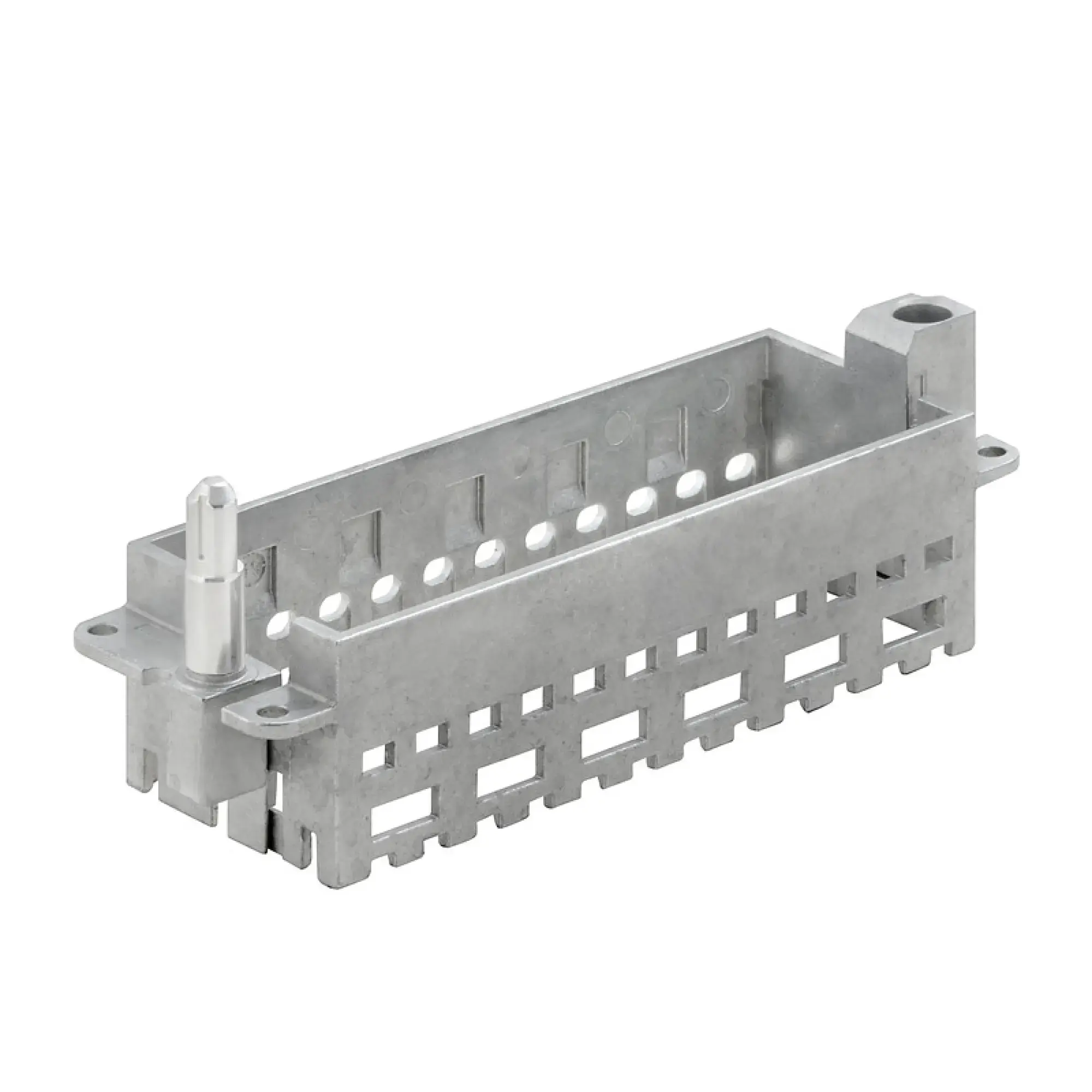 Weidmüller 2736950000 Frame for industrial connector, Series: ModuPlug, Size: 8, Number of slots: 6, Diecast zinc (img_001)