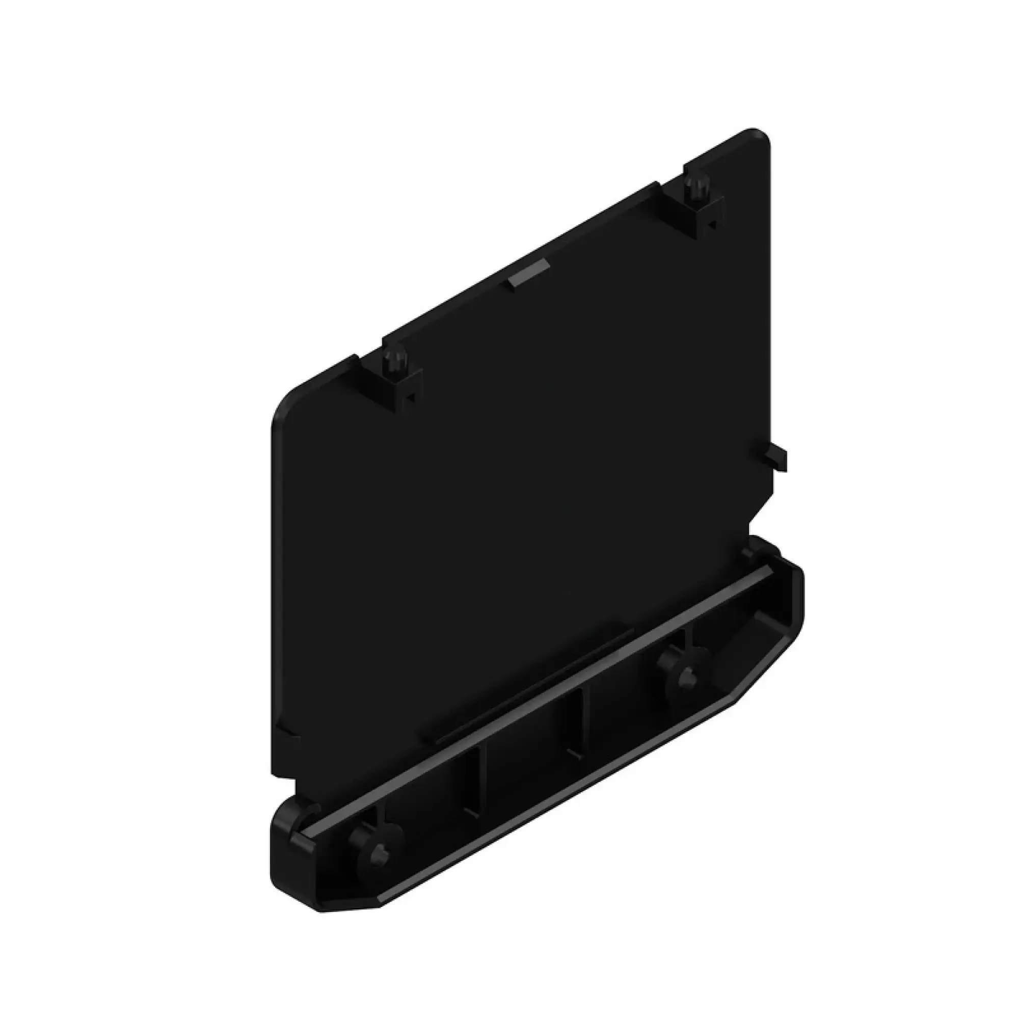 Weidmüller 1189880000 End plate (Profile housing), Width: 22 , IP20 in installed state, PA 66, black (img_001)
