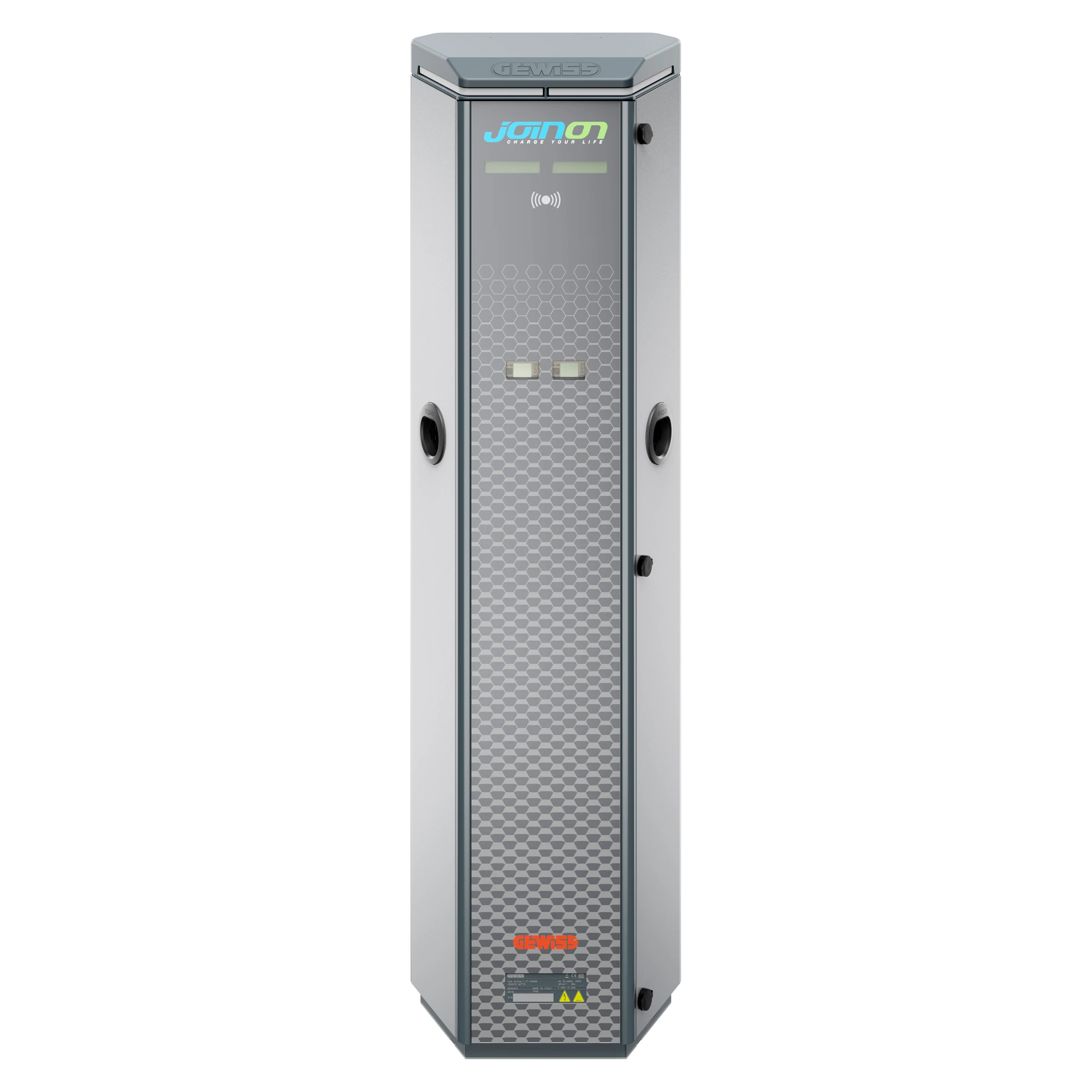 GEWISS AS09368 I-ON - Ladestation fuer Wandmontage - REEV - CLOUD OCPP 1.6 - LAN - TYP 2 Ladesteckdose mit Shutter - EICHRECHT - 22 KW - IP55 (img_001)