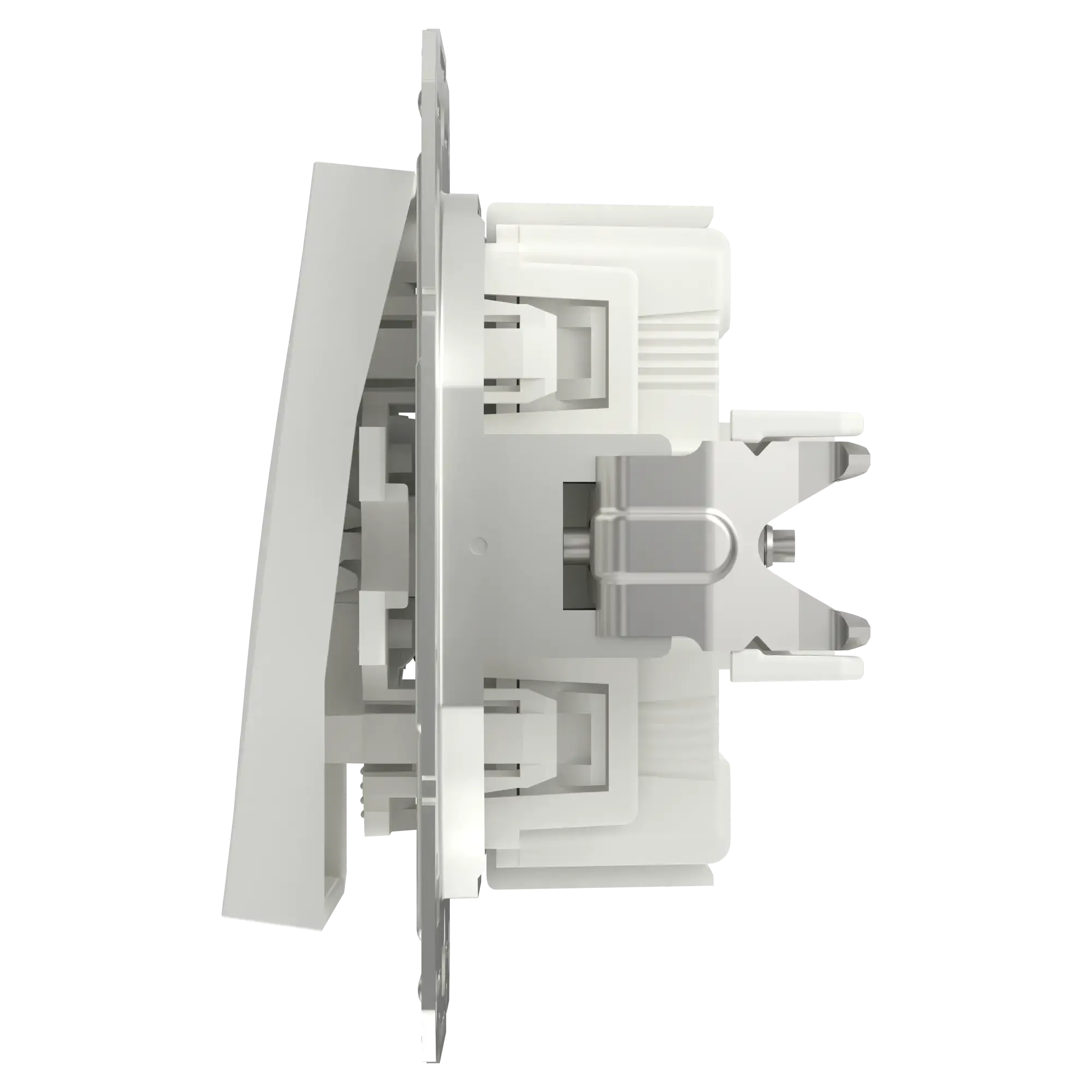 Schneider Electric EPH0870121D Push Button with Bell Symbol flush-mounted, white, Asfora (img_006)