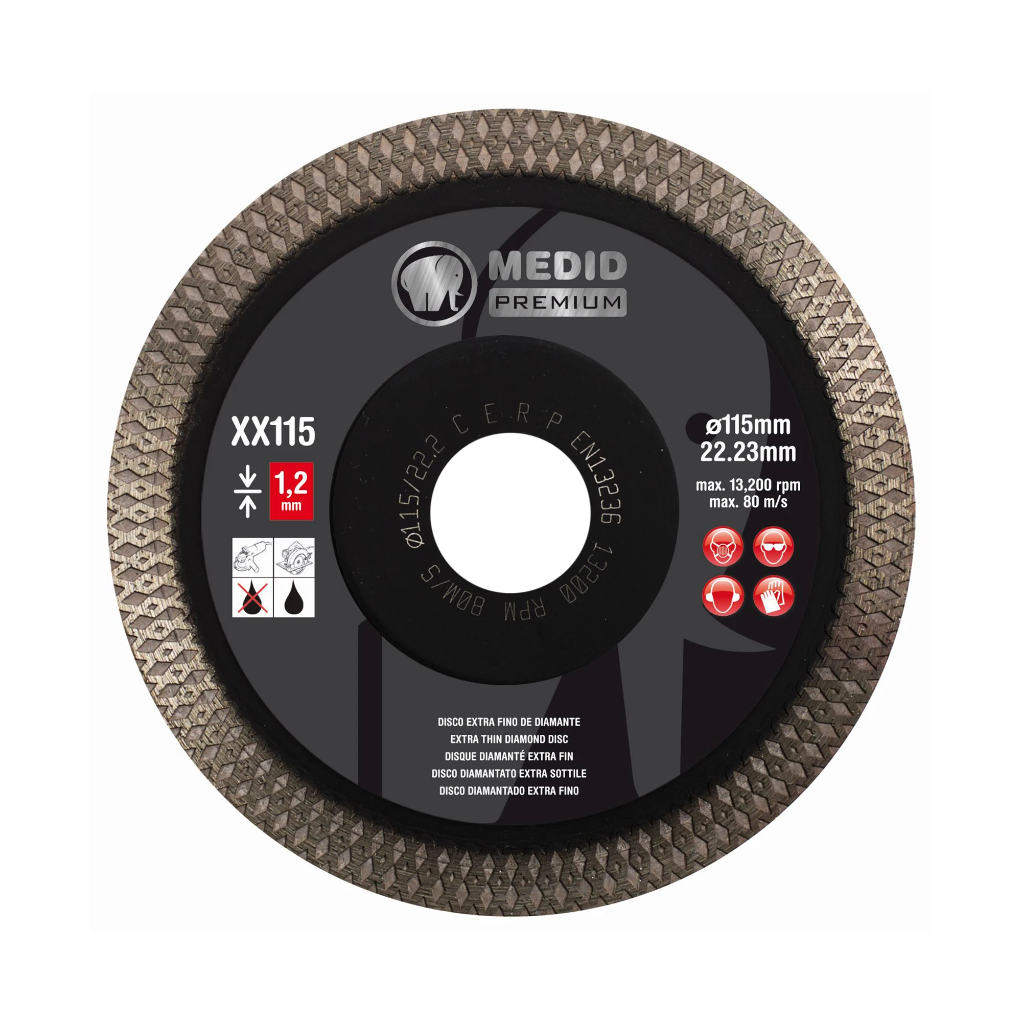 MEDID XX115 Extra thin diamond cutting disc Premium (img_001)