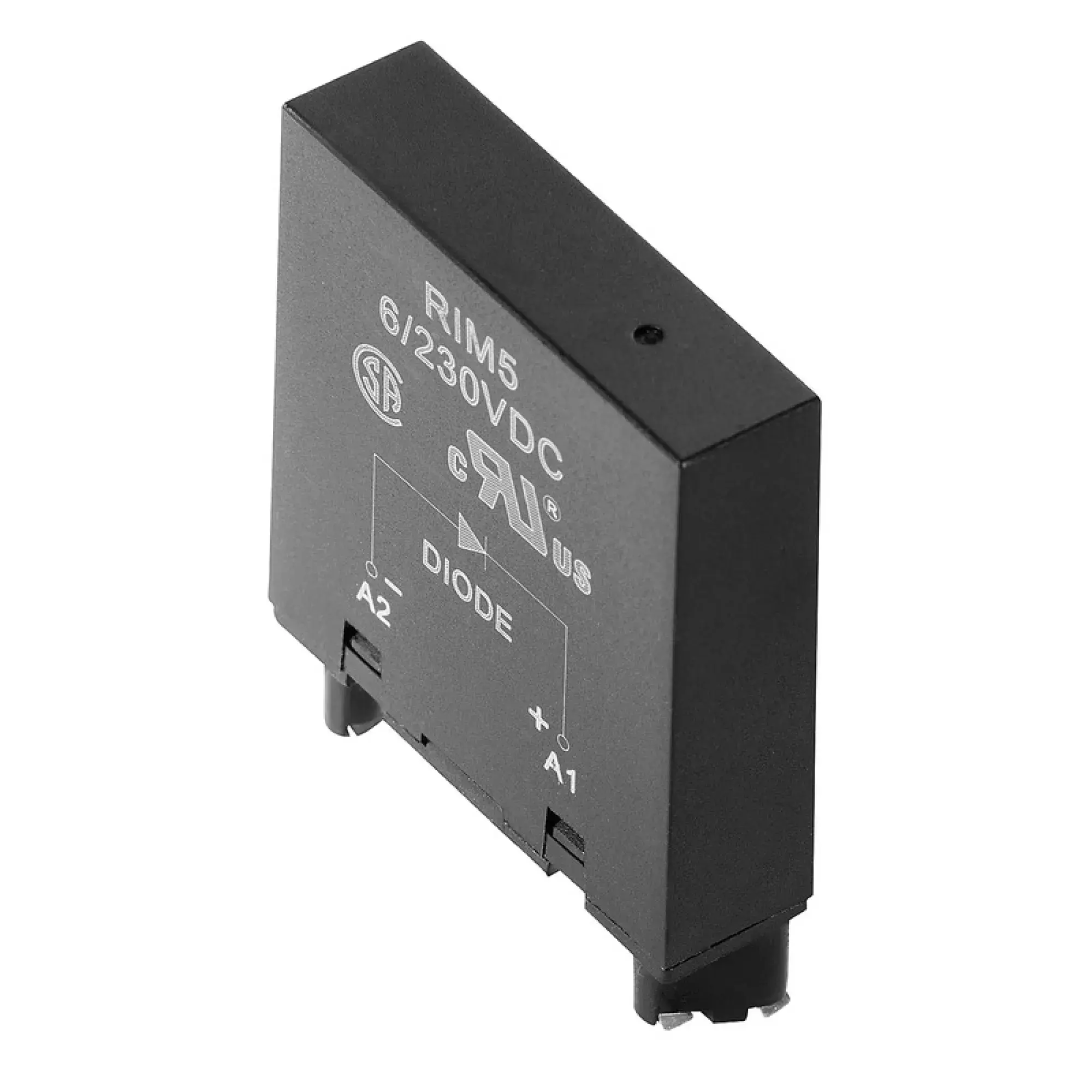 Weidmüller 1174650000 Protective suppressor circuit (relay), D-SERIES, 6…230 V DC, Free-wheeling diode, Status indicator: No (img_001)