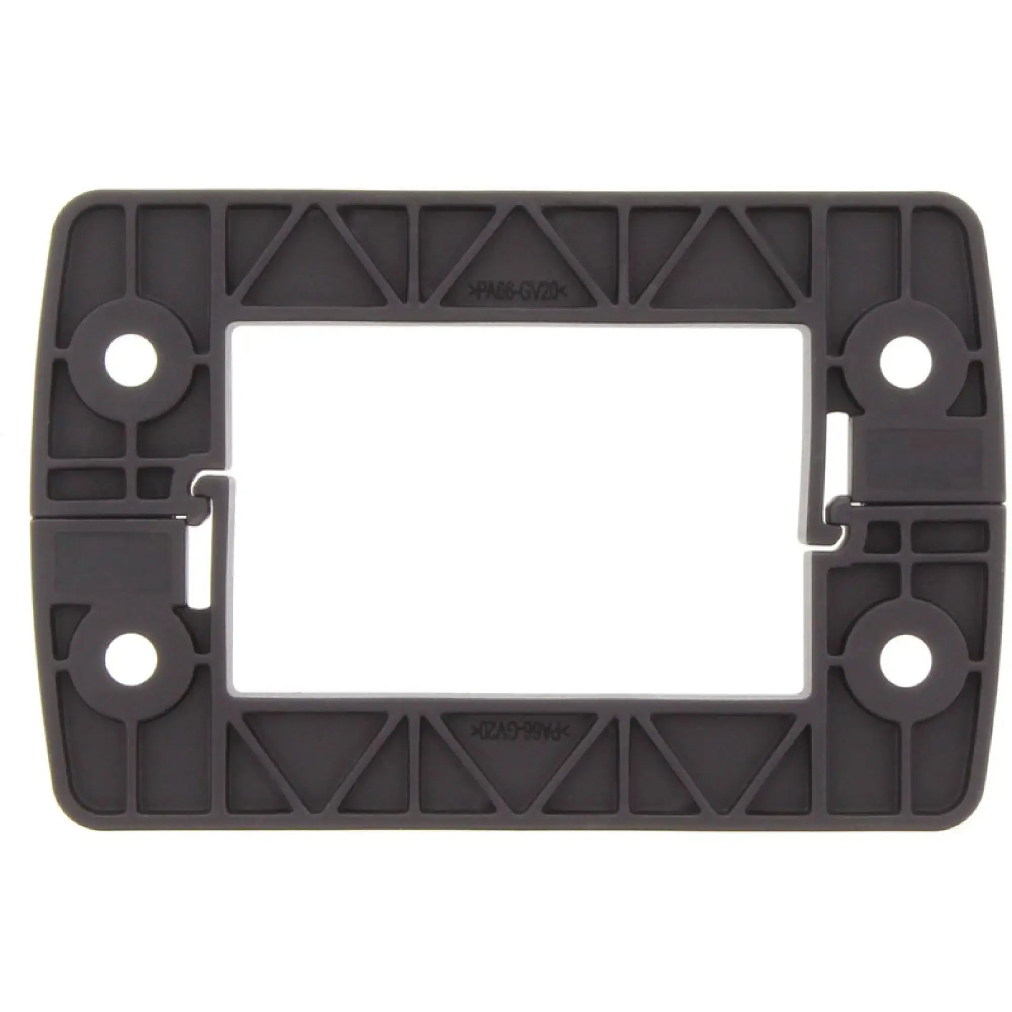 Weidmüller 2584240000 Sealing frame (Cable entries system), Cabtite (cable entry system), Polyamide, glass fibre-reinforced, Deep black, 105 x 68.8 x 11.3 mm, -40 °C…120 °C (img_001)