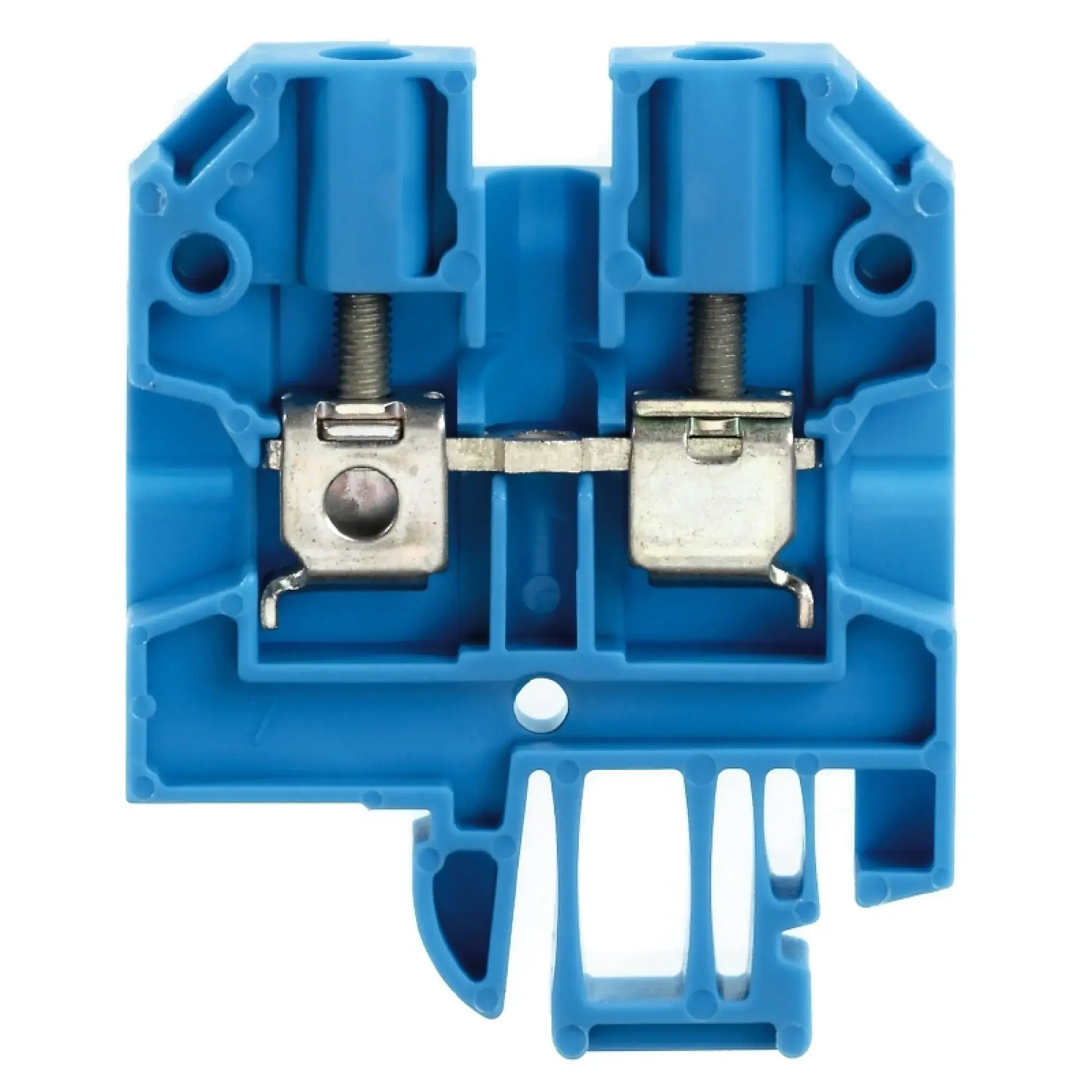 Weidmüller 0128380000 Feed-through terminal block, Screw connection, blue, 4 mm², 32 A, 800 V, Number of connections: 2 (img_001)