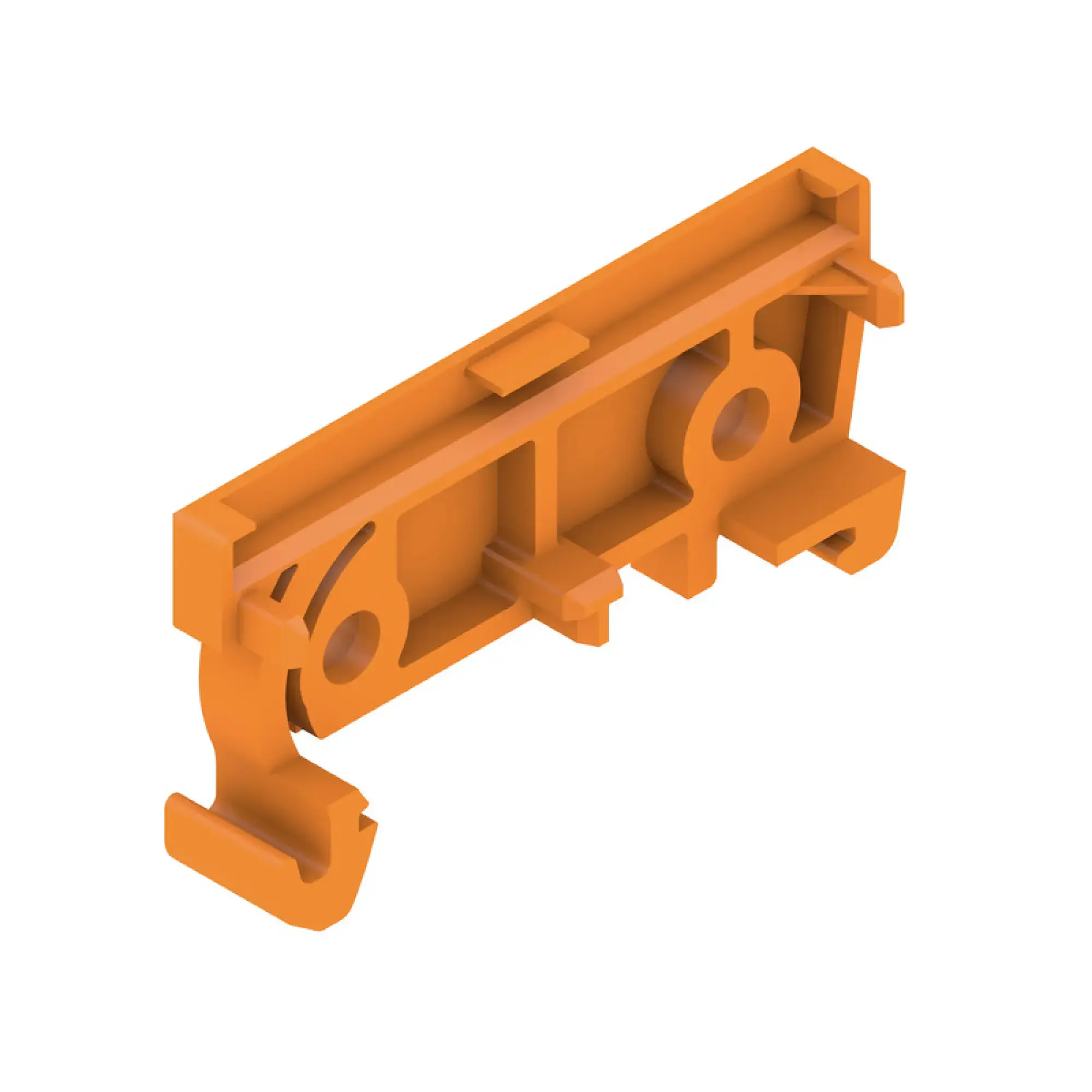 Weidmüller 1011590000 End plate (Profile housing), Width: 8 , IP00, PA 66, orange (img_001)