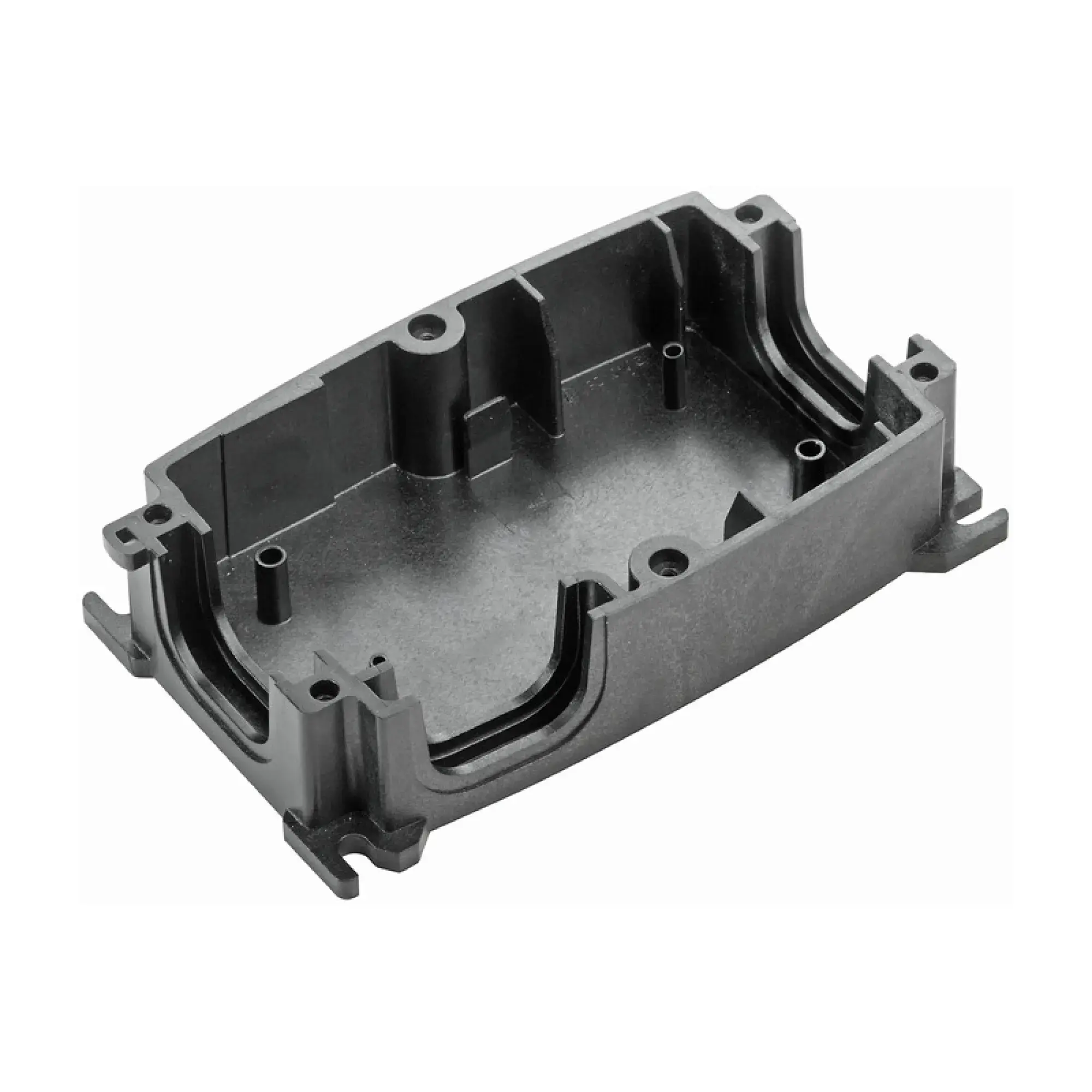 Weidmüller 1070140000 Plastic housing, FieldPower®, 104 x 181 x 42 mm, Gland plates: , Polycarbonate, glass fibre reinforced, untreated, black (img_001)