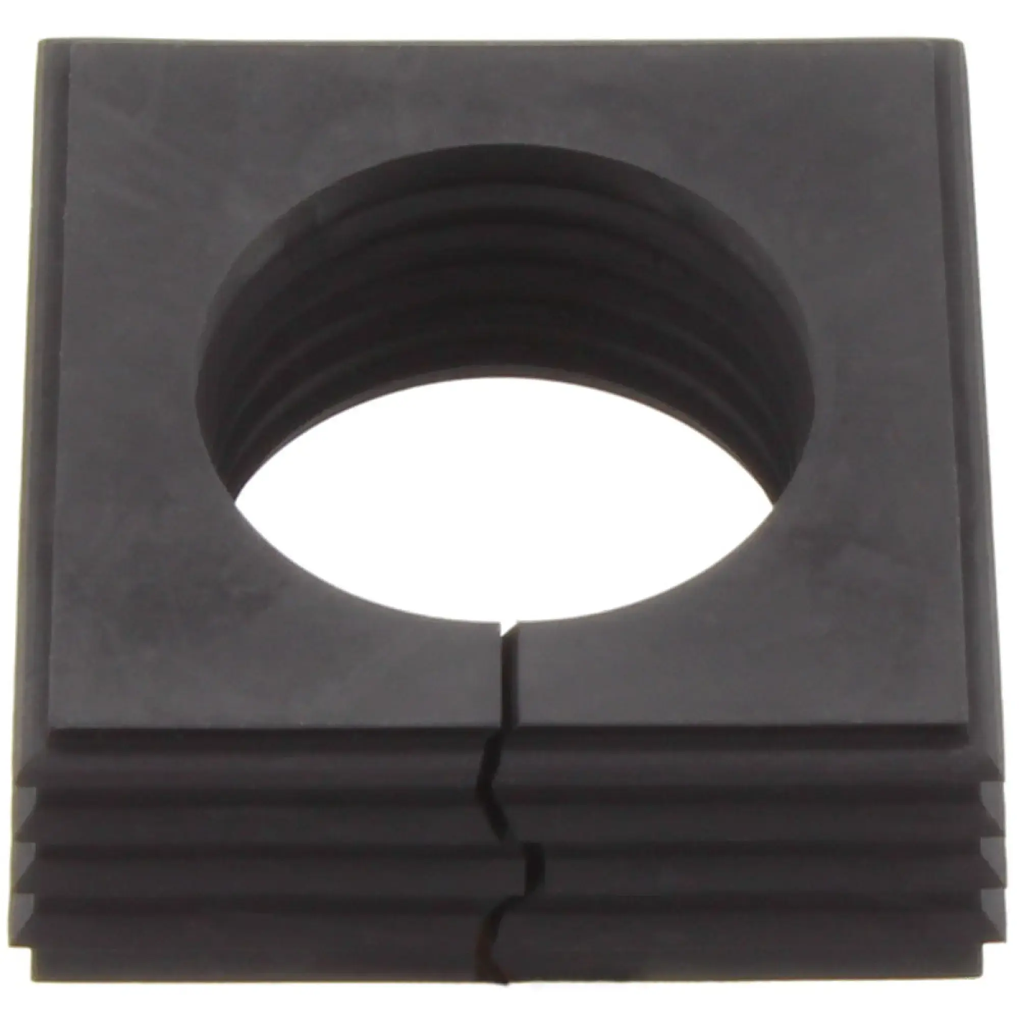 Weidmüller 2583680000 Slotted cable grommet (Cable entries system), 27 mm, 28 mm, -40 °C, 120 °C, TPE, Deep black (img_001)