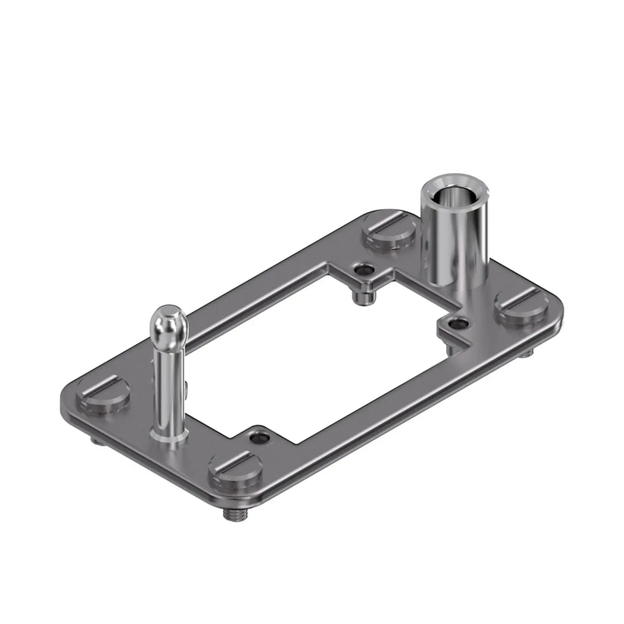 Weidmüller 2708500000 Frame for industrial connector, Size: 4, Stainless steel 1.4301 (img_001)