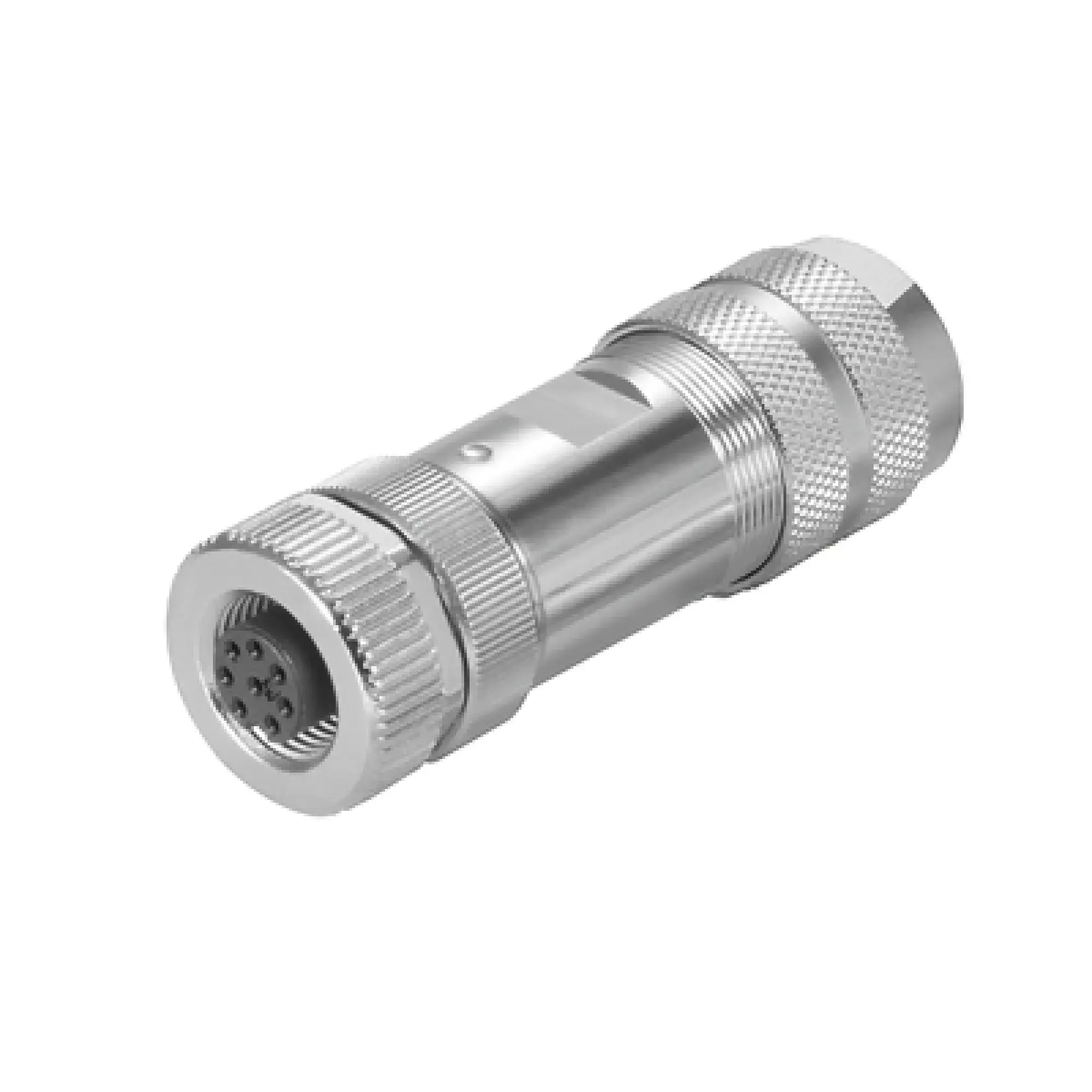 Weidmüller 1191020000 Round plug (field customisable), M12, A-coded, Female socket, straight, Screw connection, Number of poles: 5, IP67, Shield connection: Yes (img_001)