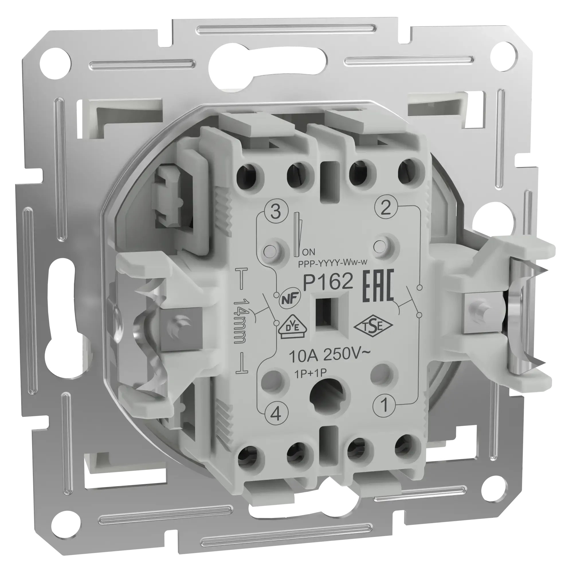 Schneider Electric EPH1170121D Double Push Button flush-mounted, white, Asfora (img_005)