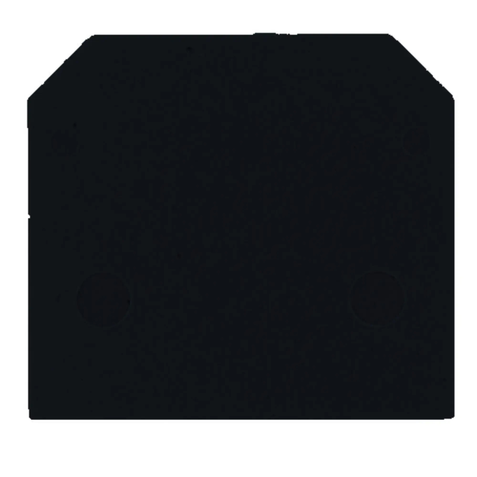 Weidmüller 0117910000 End plate (terminals), Light Grey, Height: 40 mm, Width: 1.5 mm, V-2, PA 66 (img_001)