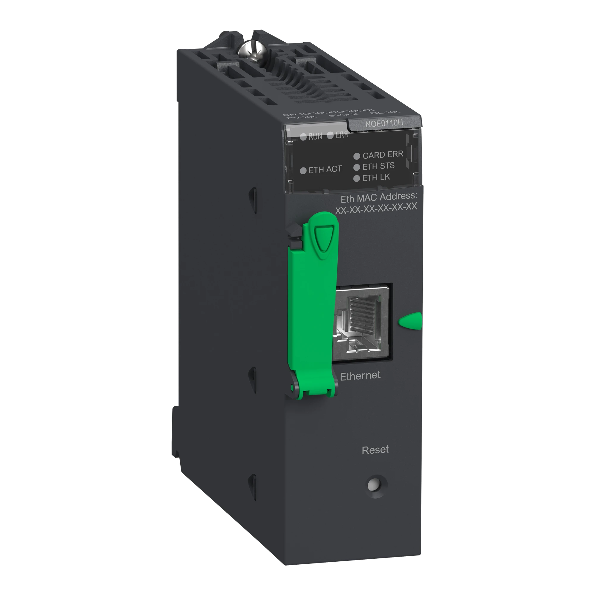 Schneider Electric BMXNOE0110H Modicon M340 Ethernet Module IO-Scanner Modbus TCP, Class C30 max. 32MB Web server, robust execution (img_001)